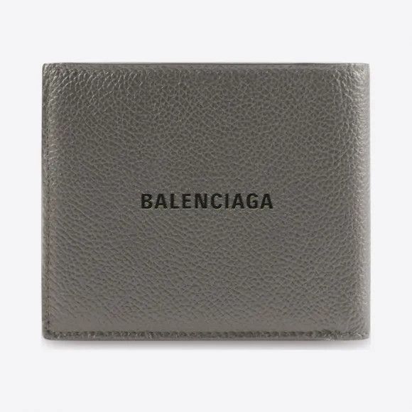 o1la1rc1a0824 Size: OS / Cash Square Folded Wallet in Grey