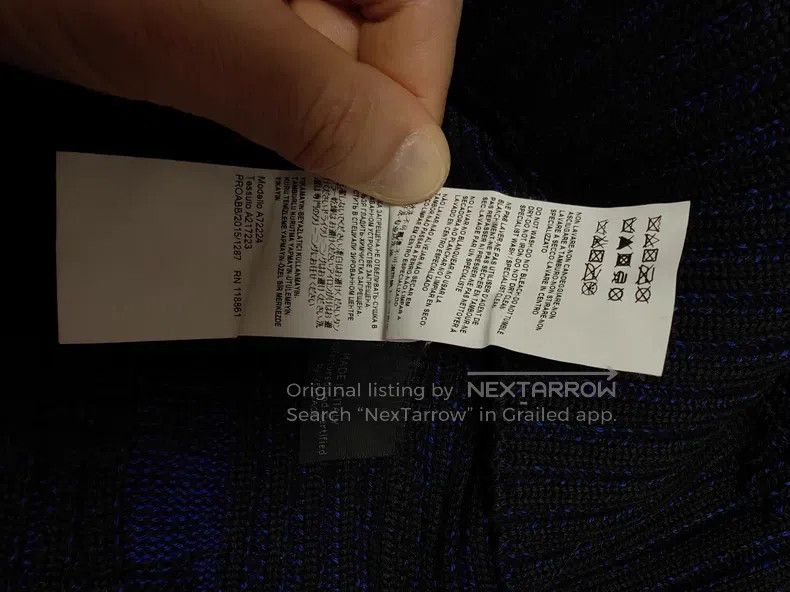 Versace Versace Men's wool knitted coat Size US S / EU 44-46 / 1 - 6 Thumbnail