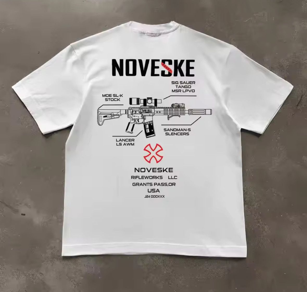 Japanese Brand Streetwear Vintage Rifle Sniper Gun Short Sleeve T-Shirt Size US S / EU 44-46 / 1 - 2 Thumbnail