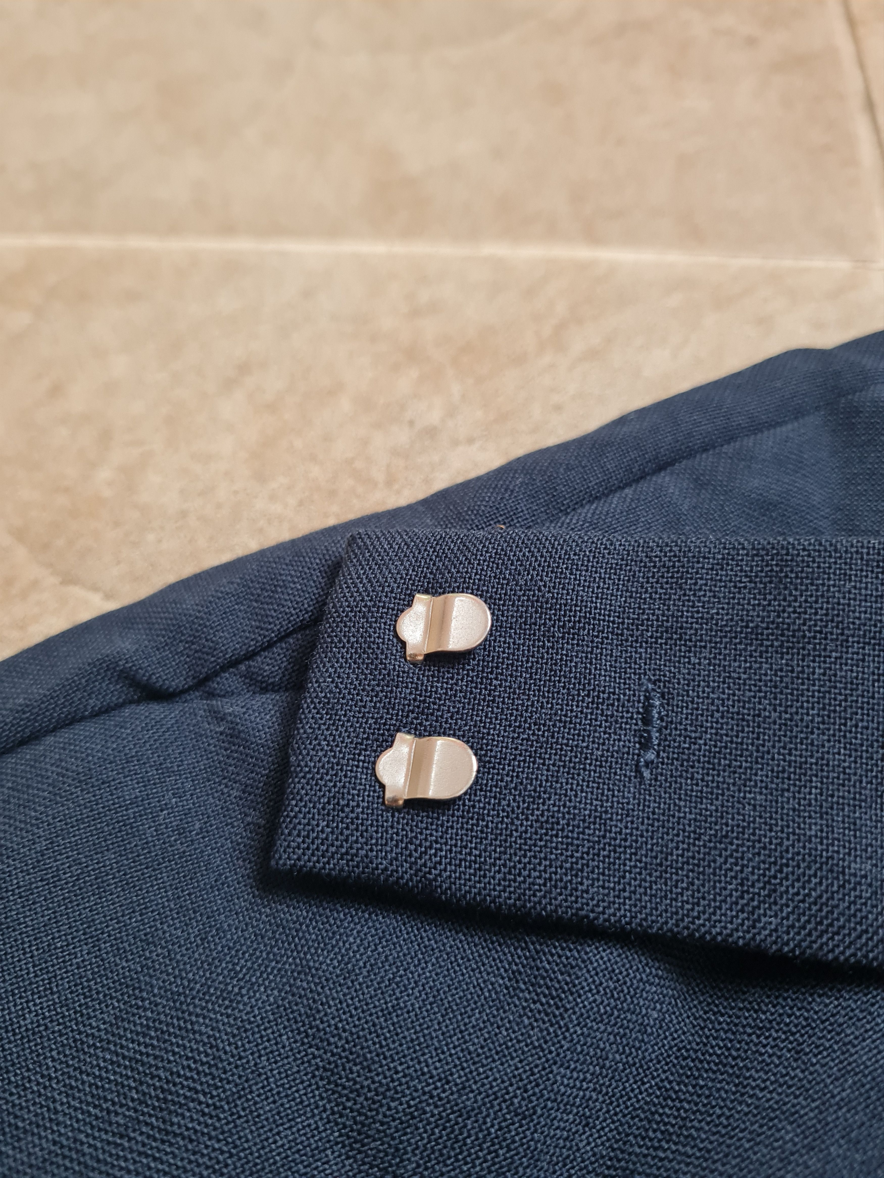 Max Mara Vintage rare Wool Lana pants MaxMara Trousers Womens Size 25" / US 0 / IT 36 - 12 Thumbnail
