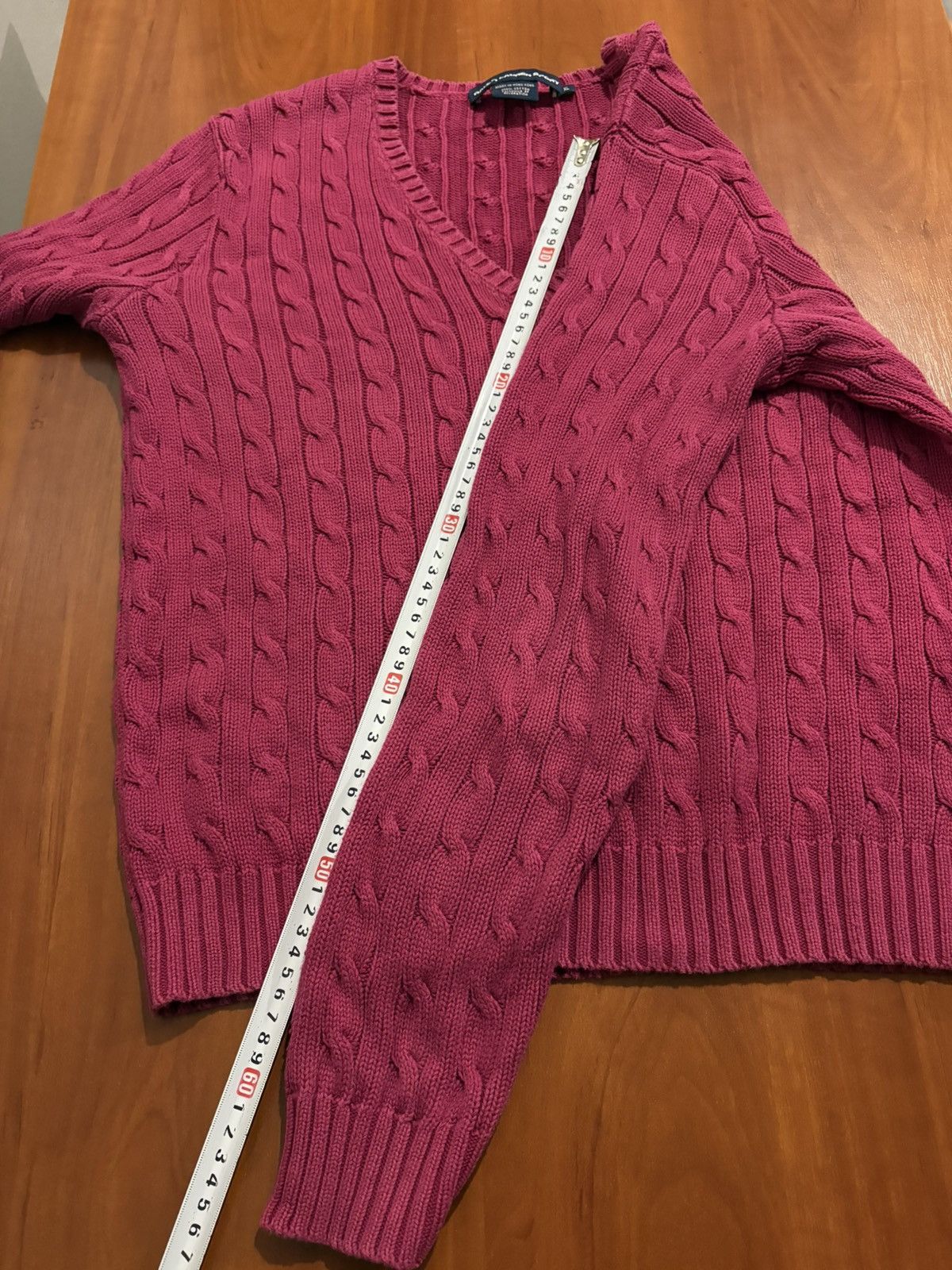 Ralph Lauren Sport Ralph Lauren Sport Cable-Knit Jumper & Sweater Men’s Pink XL Size XL / US 12-14 / IT 48-50 - 15 Thumbnail