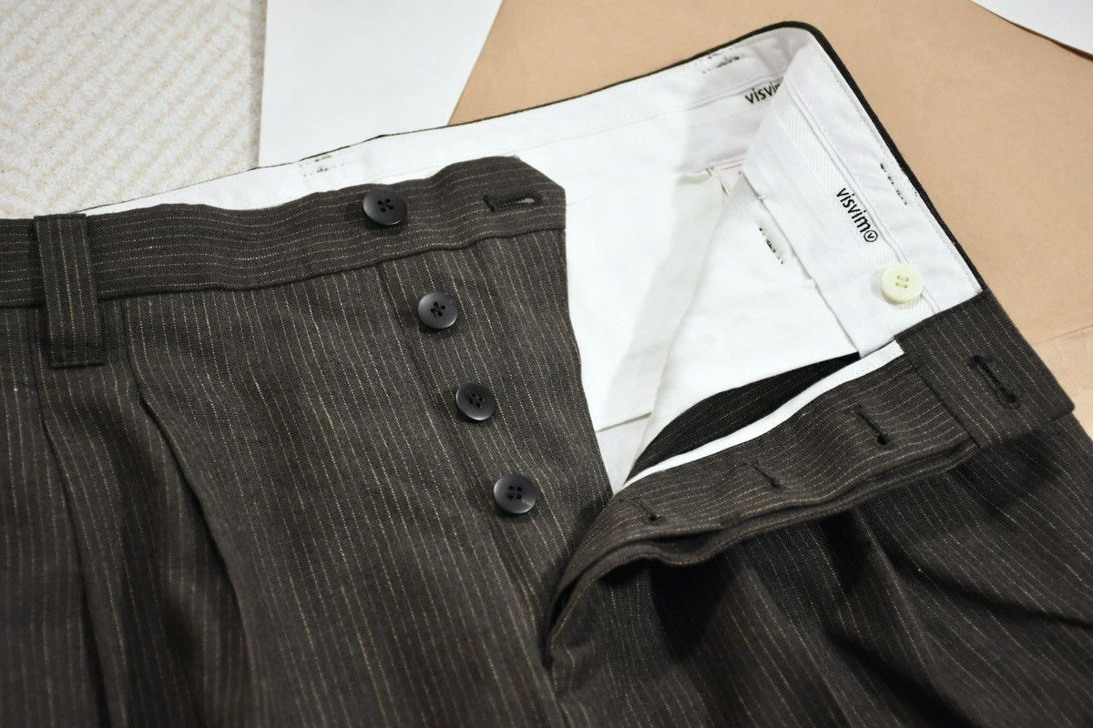 Visvim Visvim 23ss Mccloud Slacks Santome Pants size1 Size US 31 - 7 Thumbnail
