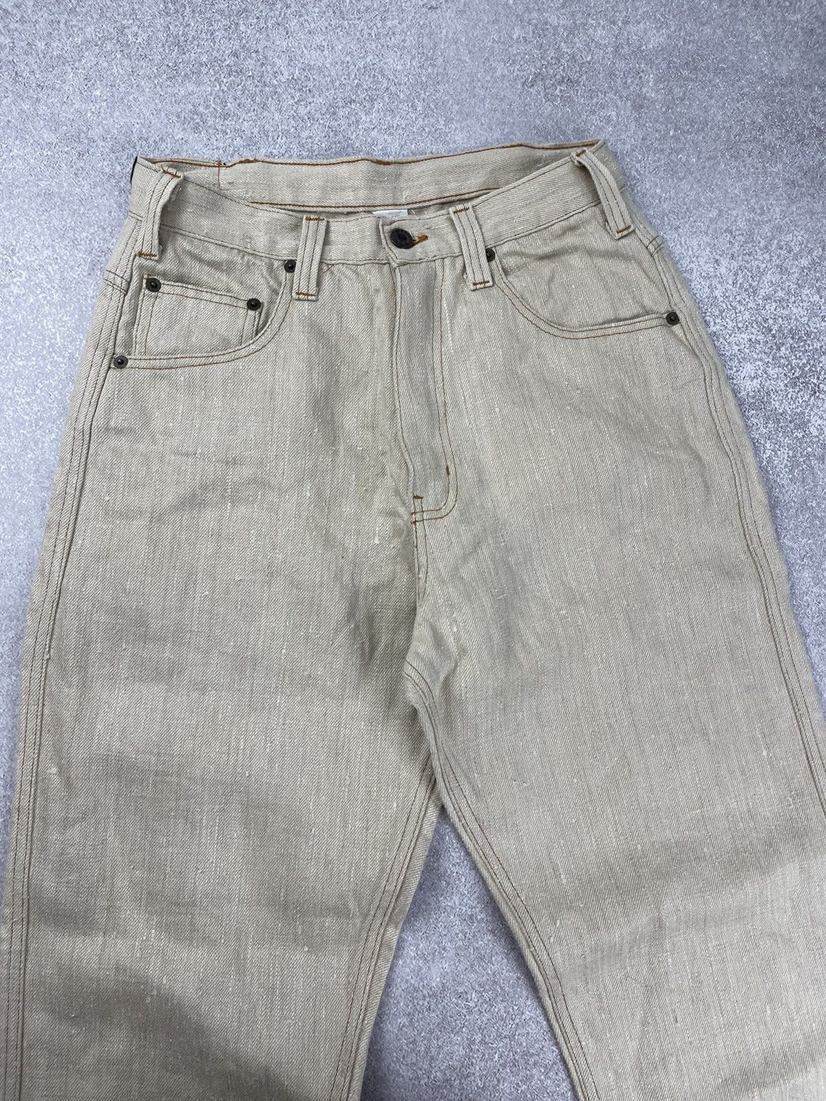 Vintage Vintage Ecolution Cannabis Sativa Rasta Pants Size 29 Size US 29 - 3 Thumbnail