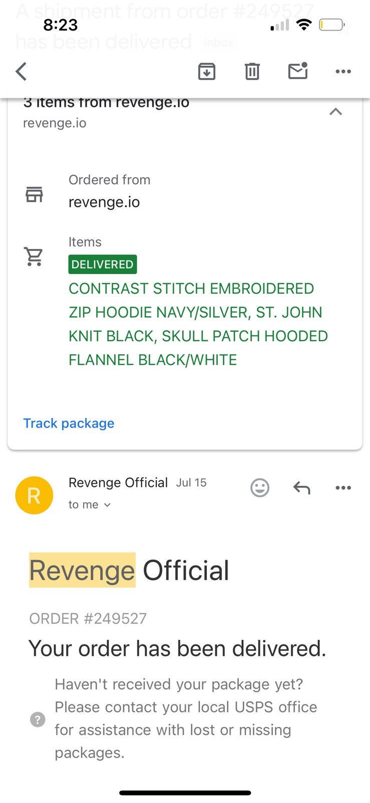 Revenge ST . JOHN KNIT BLACK Size US M / EU 48-50 / 2 - 8 Thumbnail