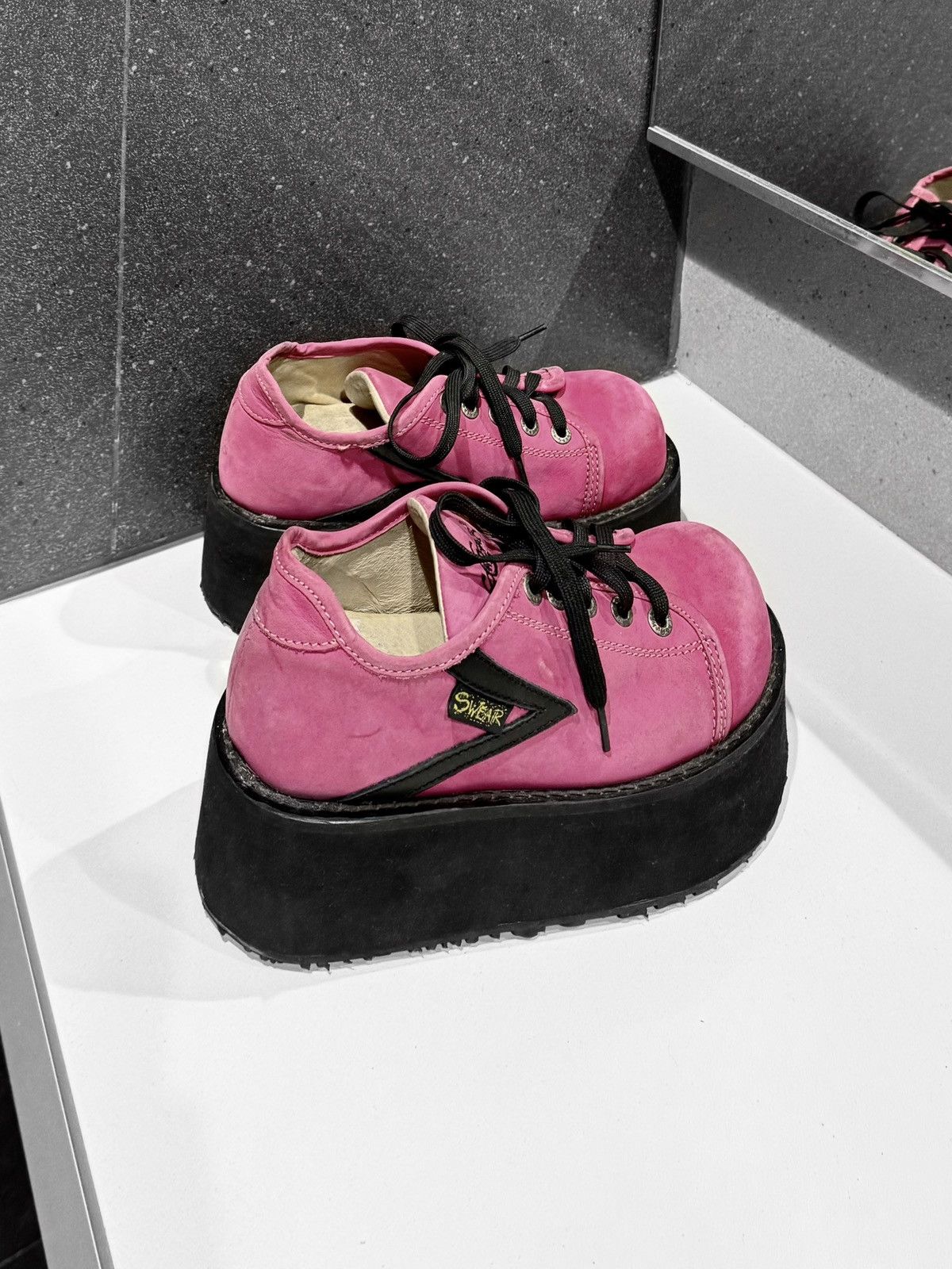 SWEAR London Vintage 90s/00s SWEAR Alternative Platform Sneakers Size US 7 / IT 37 - 2 Thumbnail