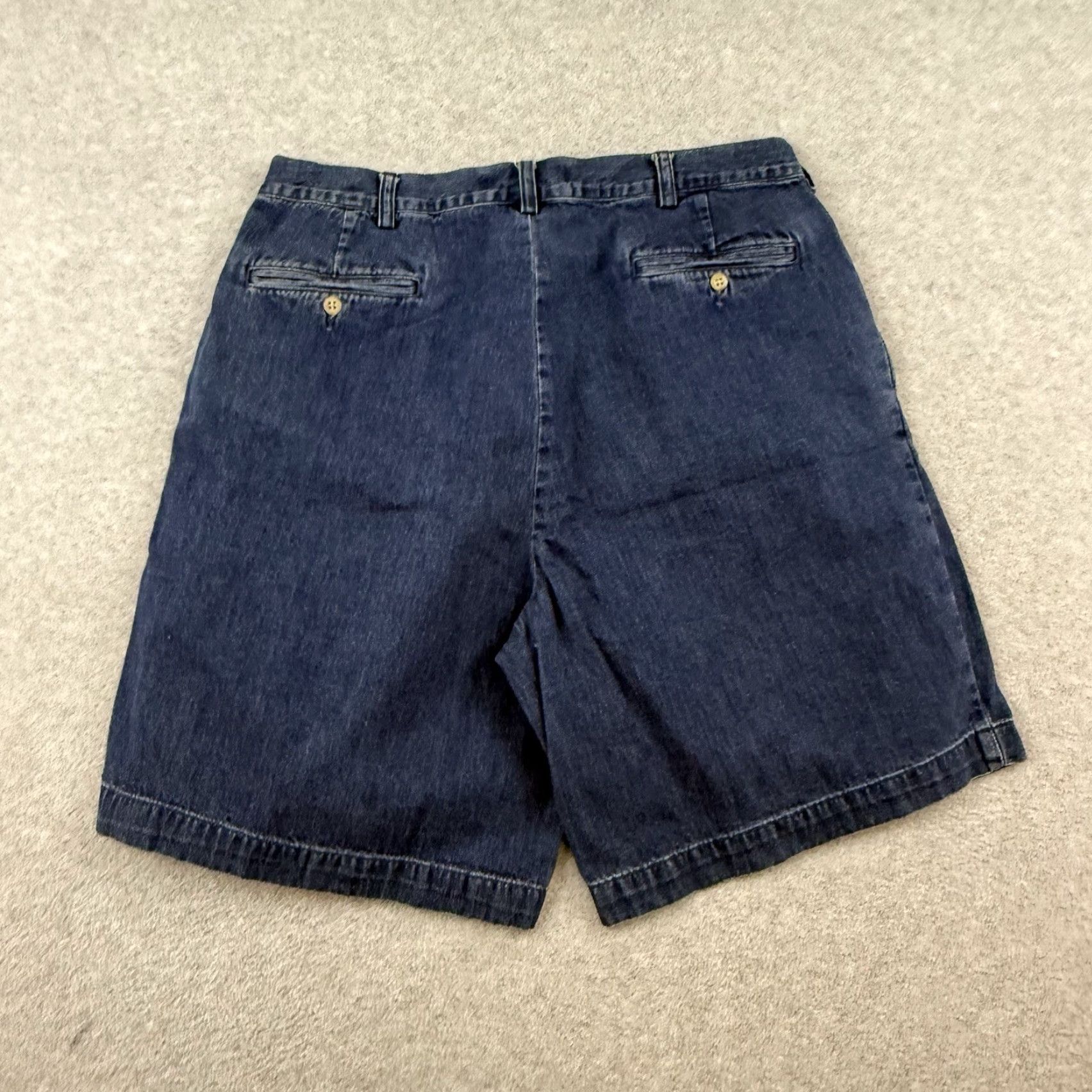 VINTAGE Polo Ralph Lauren Denim Blue Shorts Men 33 Casual 7 Inseam 36 Waist Classic Fit Jeans Jorts 90s Polo Ralph Lauren