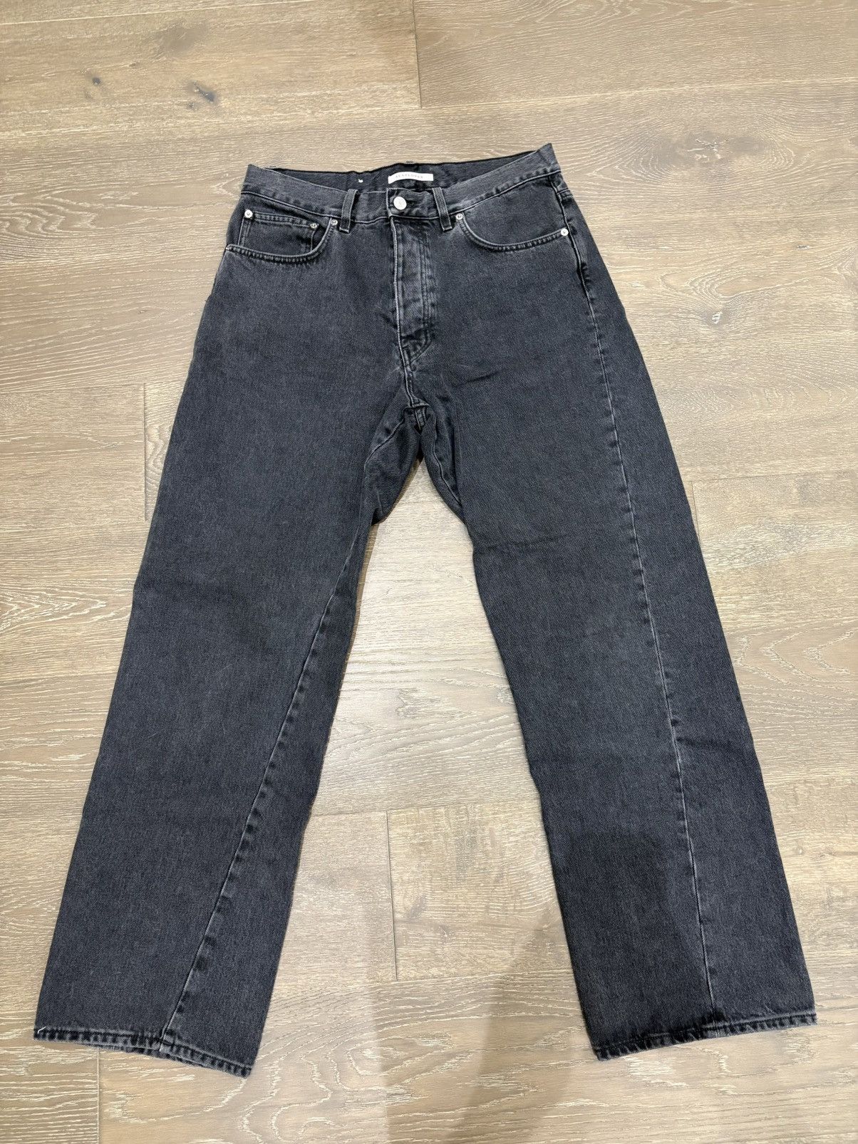 SUNFLOWER TWIST DENIM 30／32 深水光太着 sunflower wide twist denim グレー30x32