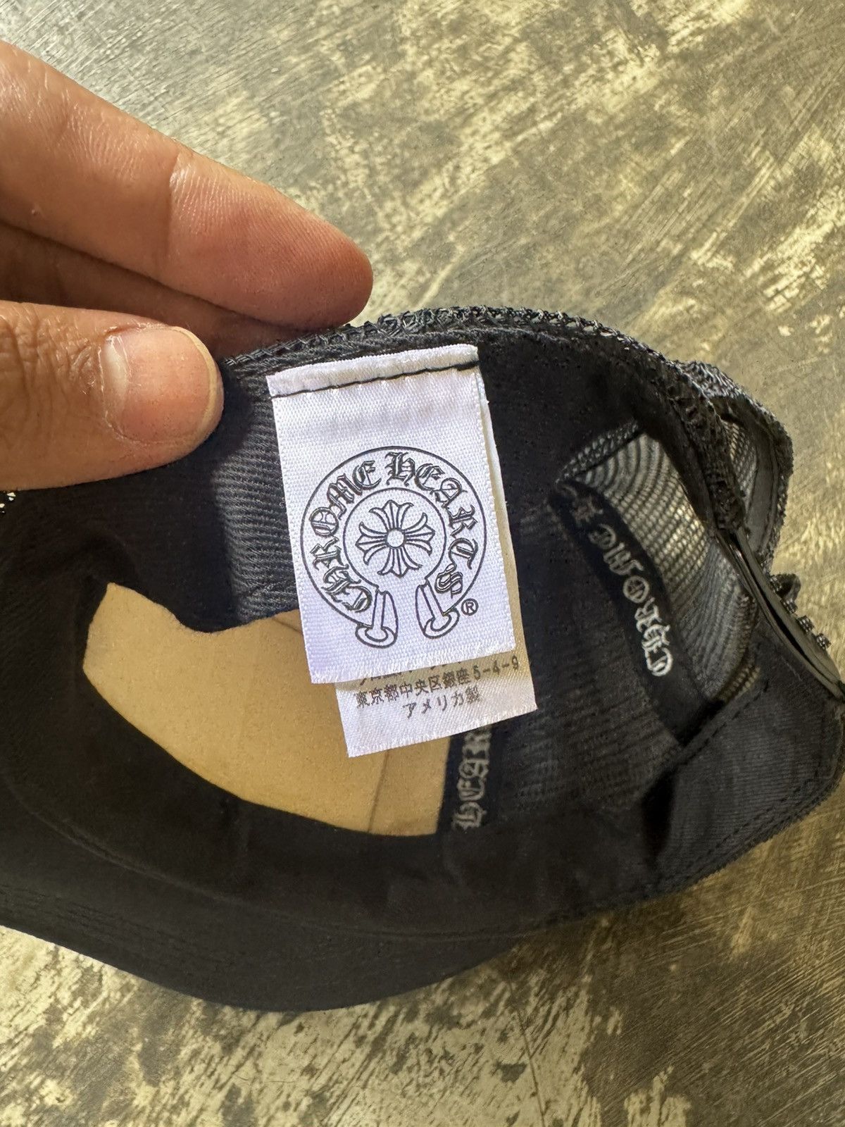 Chrome Hearts CHROME HEARTS HOLLYWOOD TRUCKER HAT Size ONE SIZE - 8 Thumbnail