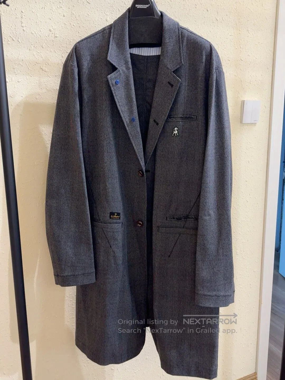 Undercover Jun Takahashi Wool Blend Jacket.