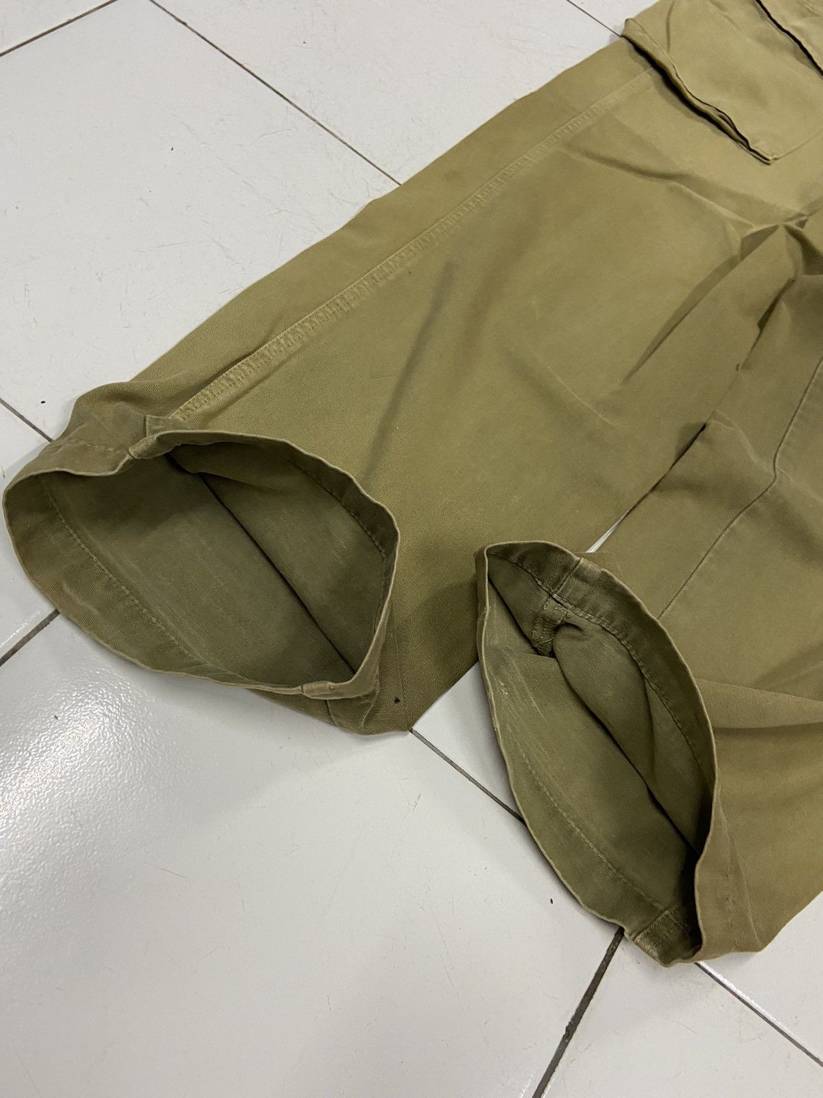 Vintage VINTAGE ARMY MONKEY POCKET CARGO PANTS Size US 28 / EU 44 - 3 Thumbnail