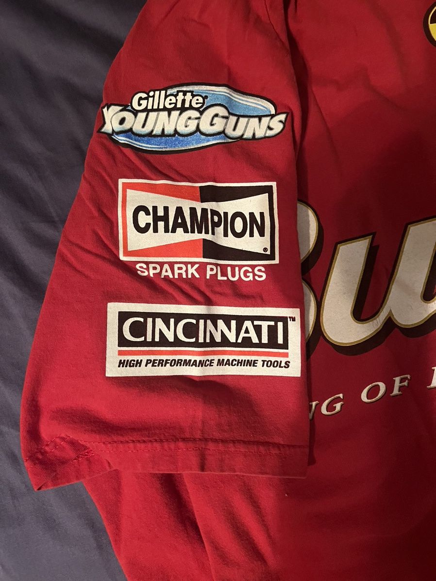 Streetwear × Vintage NASCAR Dale Earnhardt Auto Print Jersey Tee Size US M / EU 48-50 / 2 - 4 Thumbnail