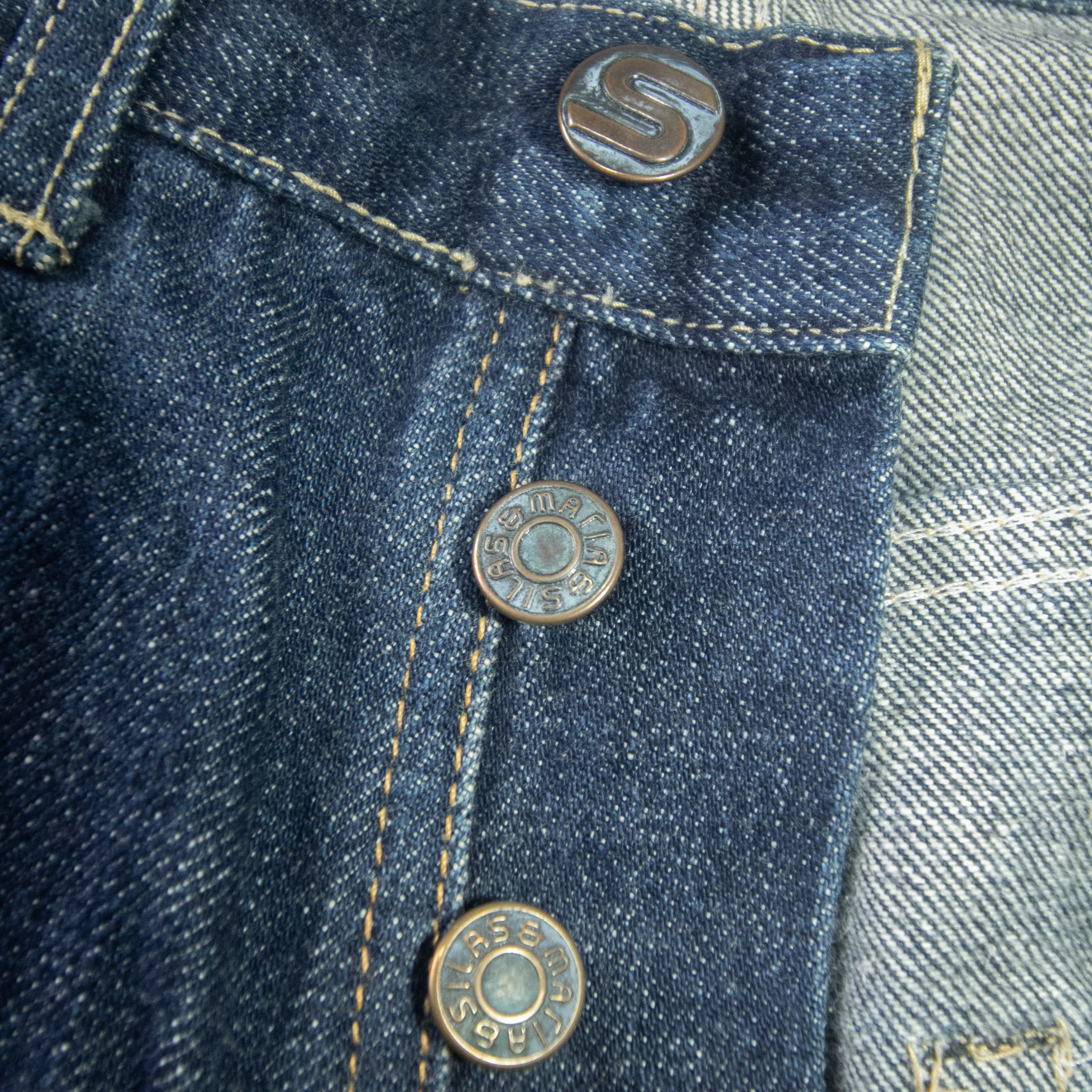 Japanese Brand × Silas 12,5 Oz Silas Japanese Denim Size US 32 / EU 48 - 13 Thumbnail