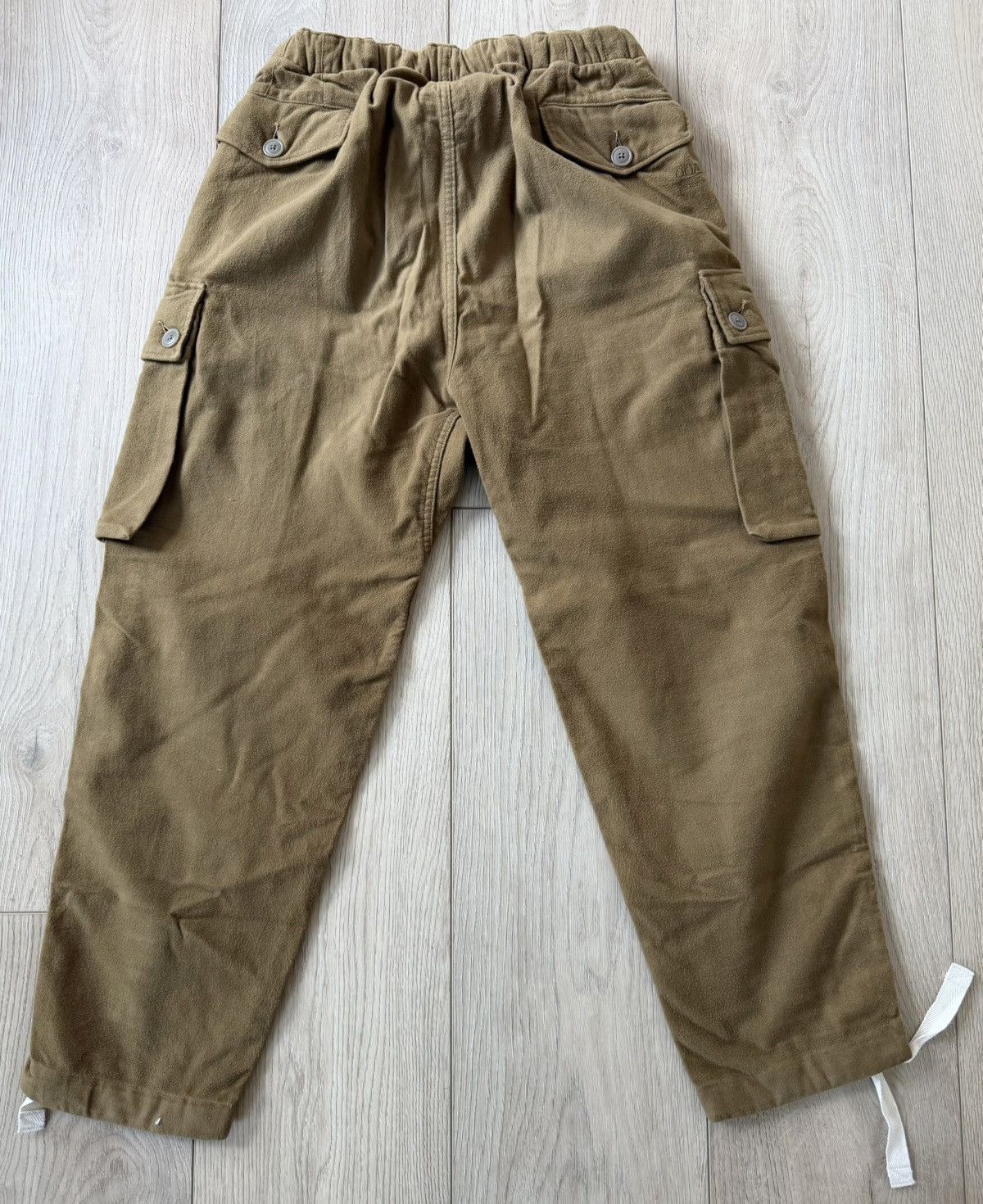 Nanamica Nanamica - Flannel Easy Cargo Pants Camel Size US 30 / EU 46 - 3 Thumbnail
