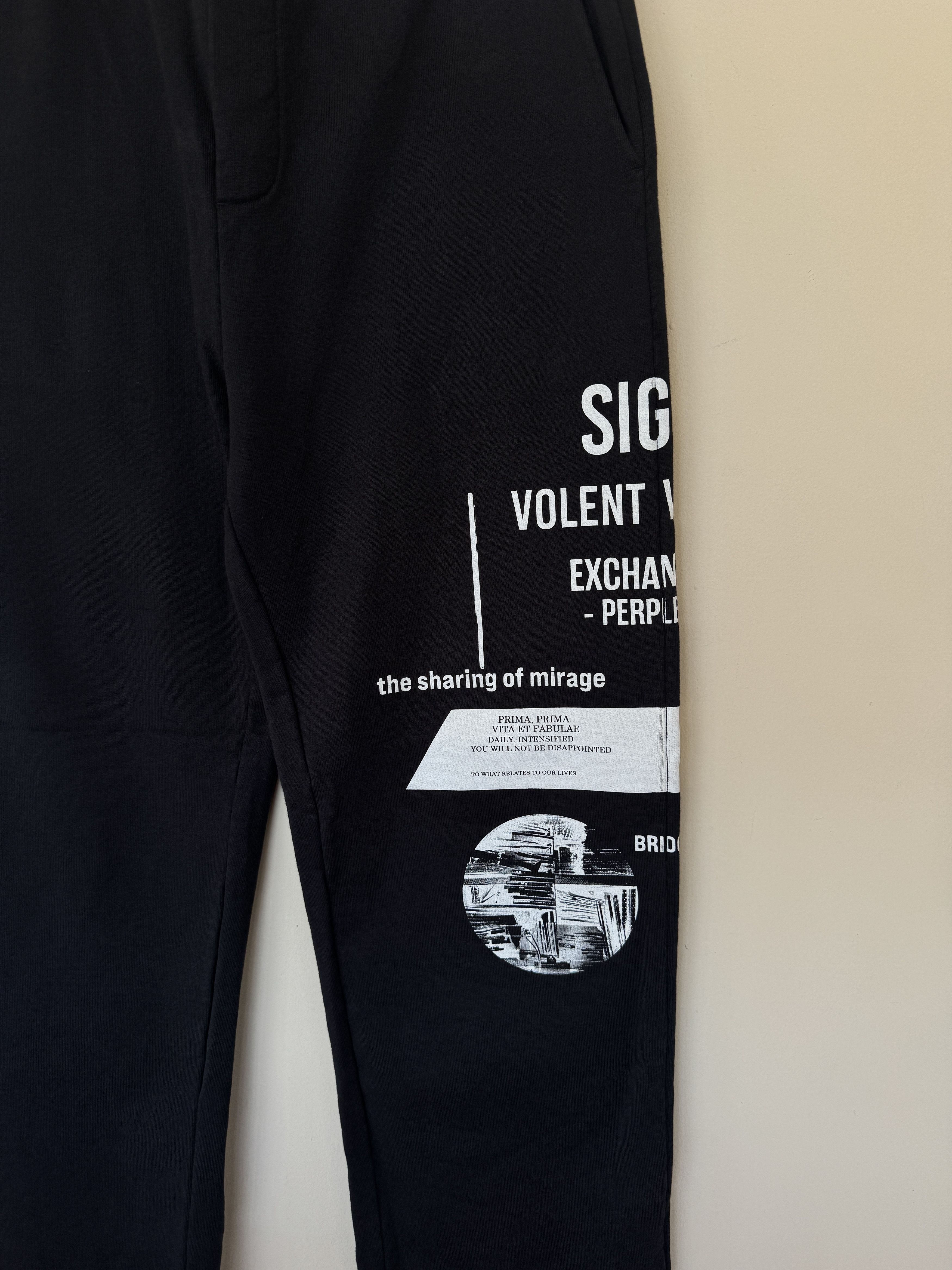 Prada Prada Raf Simons Signaux Sweatpants NWT Size US 34 / EU 50 - 3 Thumbnail