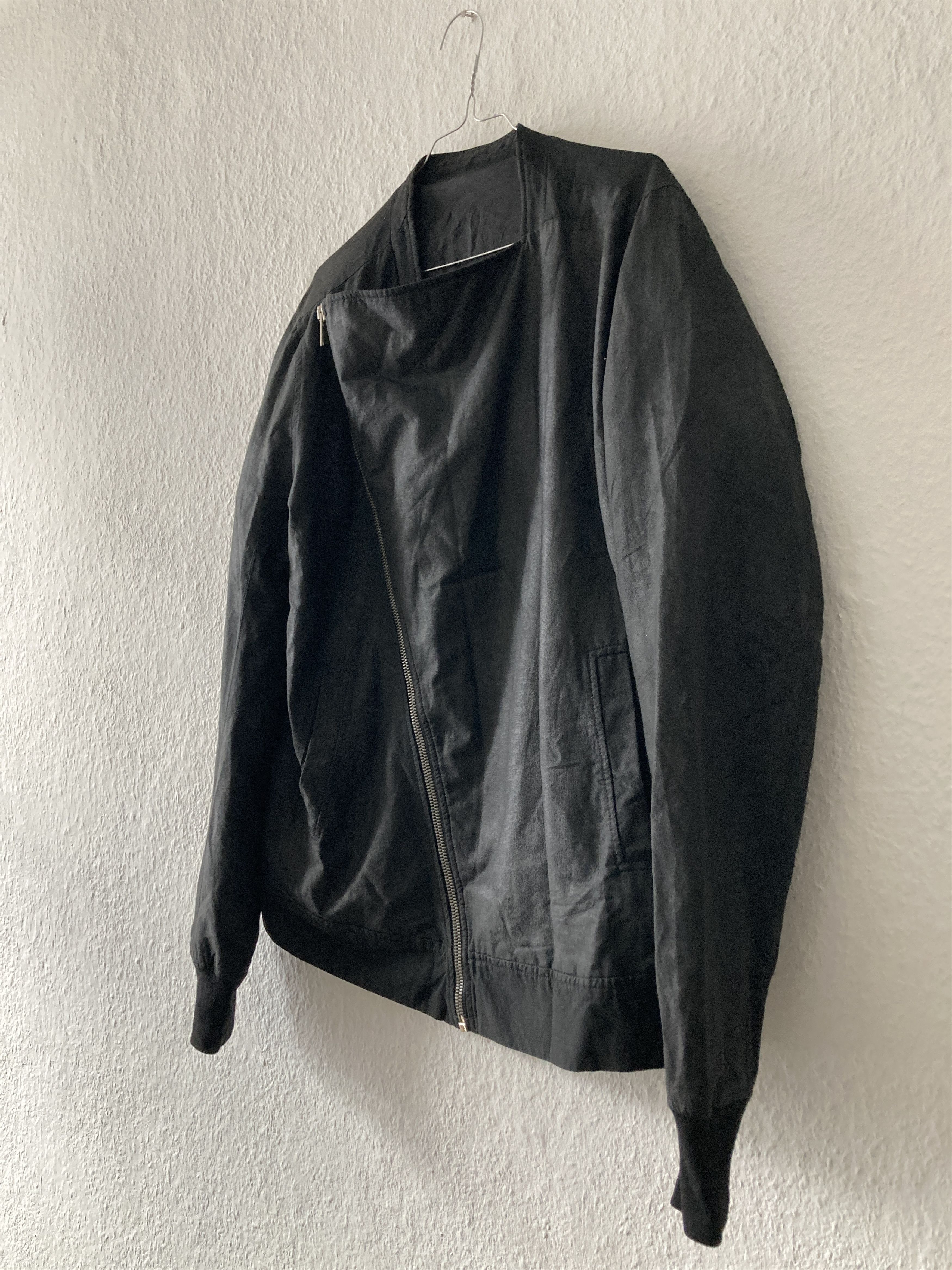 Rick Owens S/S 09 "STRUTTER" Waxed Black Berger Jacket Rick Owens XL Size US XL / EU 56 / 4 - 9 Thumbnail