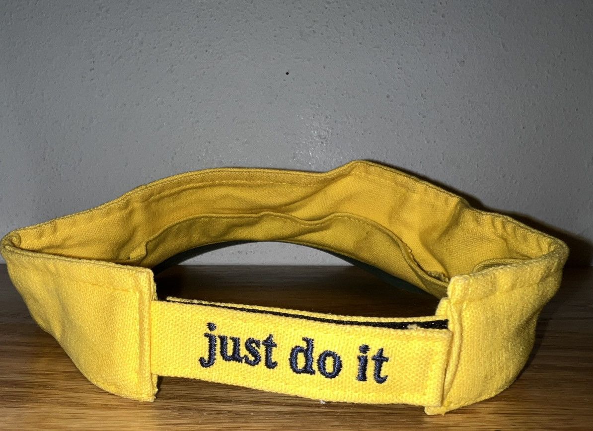 Nike × Vintage Vintage Nike Just Do It Visor Hat Size ONE SIZE - 2 Thumbnail