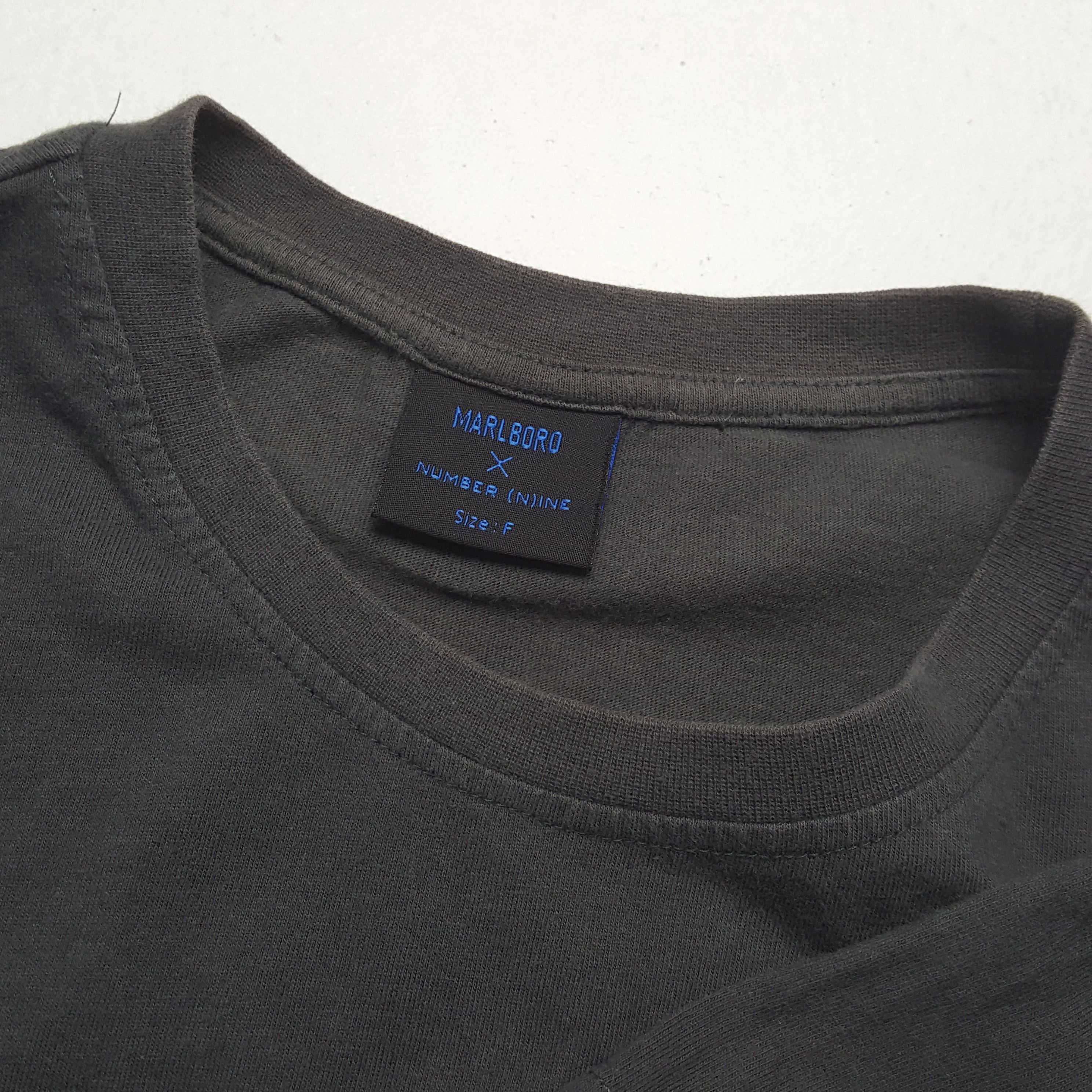Marlboro × Number (N)ine × Vintage MARLBORO x NUMBER (N)INE Tshirt Japanese Brand Streetwear Size US L / EU 52-54 / 3 - 7 Thumbnail