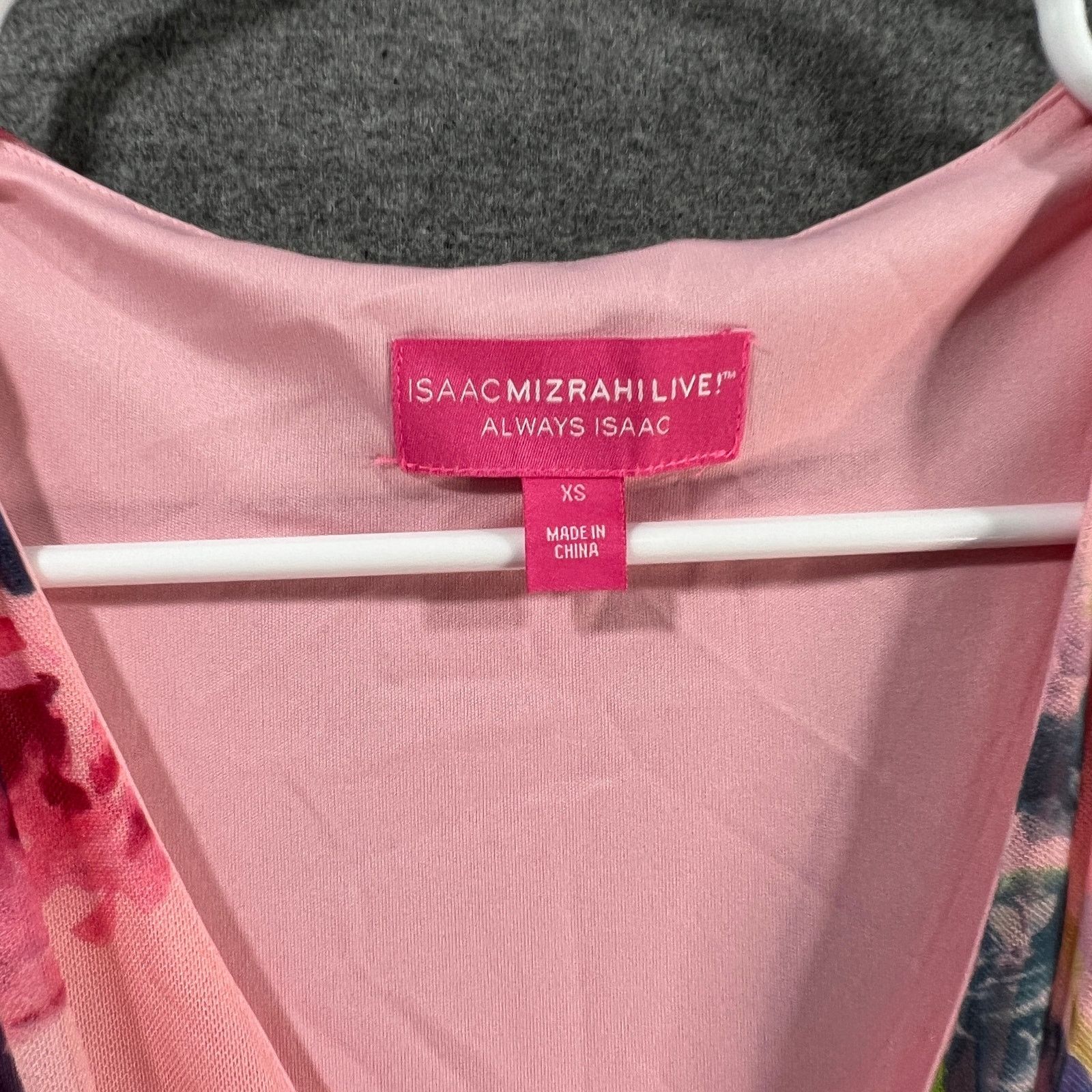 Isaac Mizrahi Isaac Mizrahi LIVE! Regular Always Isaac Printed Mesh Mid Size XS / US 0-2 / IT 36-38 - 4 Thumbnail