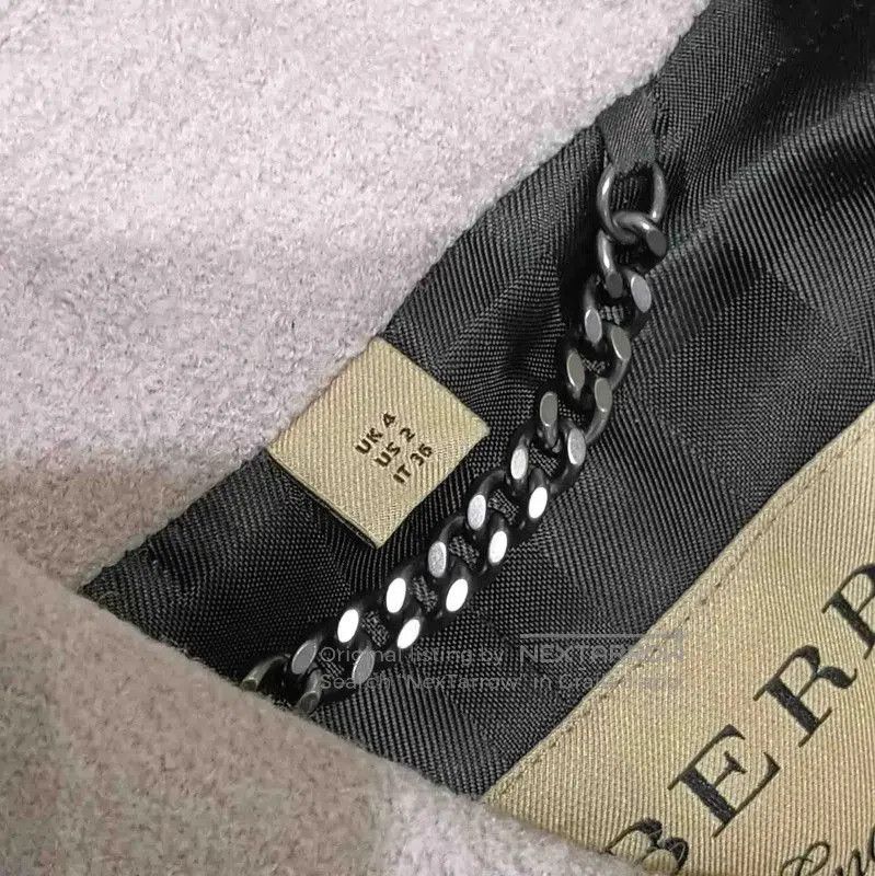 Burberry Burberry Women's Winter Light Purple Wool Coat. Size S / US 4 / IT 40 - 9 Thumbnail