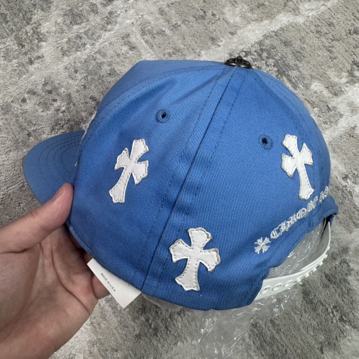 Chrome Hearts St barths cross patch baseball hat Size ONE SIZE - 7 Thumbnail