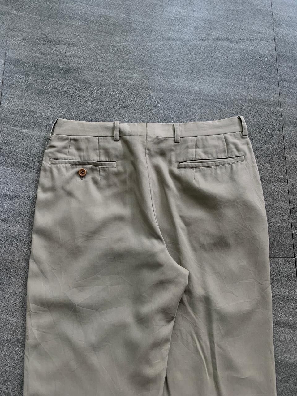 Yohji Yamamoto FREE TAX! AAR Wool Straight Trousers Size US 30 / EU 46 - 5 Thumbnail