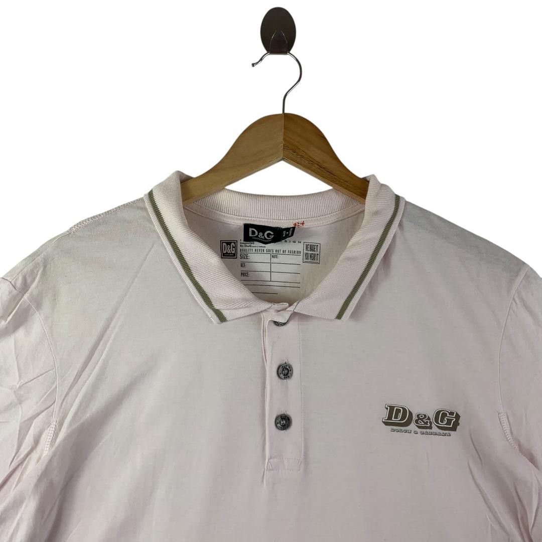 Dolce & Gabbana DOLCE & GABBANA small logo polo tee Size US L / EU 52-54 / 3 - 2 Thumbnail