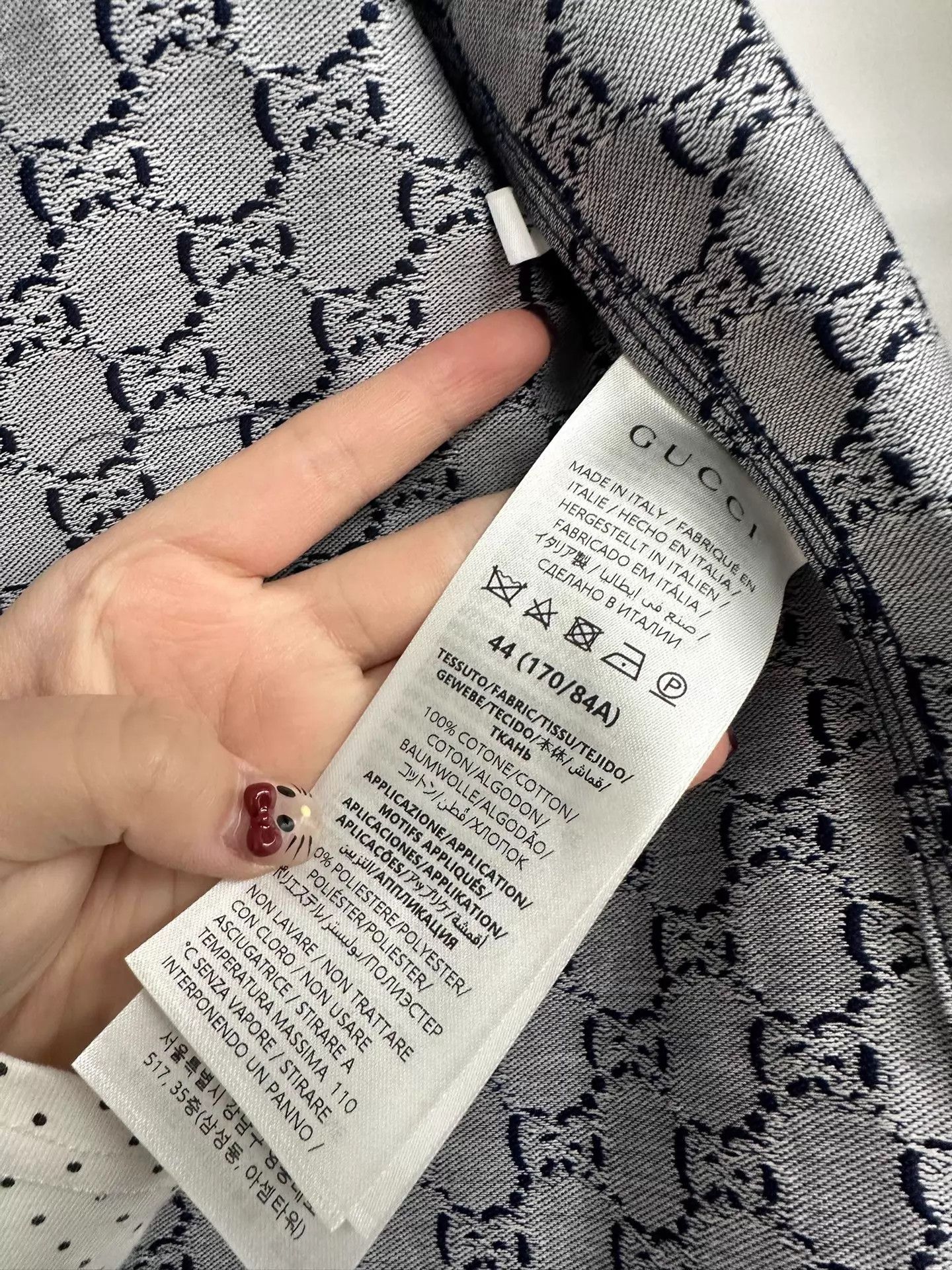 Gucci Gucci All Over Print Jacket 44 Size US S / EU 44-46 / 1 - 3 Thumbnail