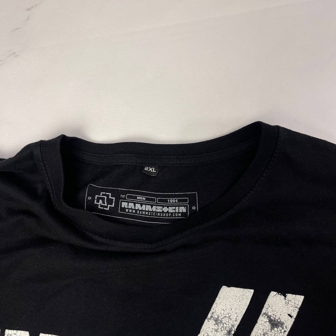 Vintage Vintage 2000’s Rammstein retro band rock Men’s T-Size XXL Size US XXL / EU 58 / 5 - 9 Thumbnail