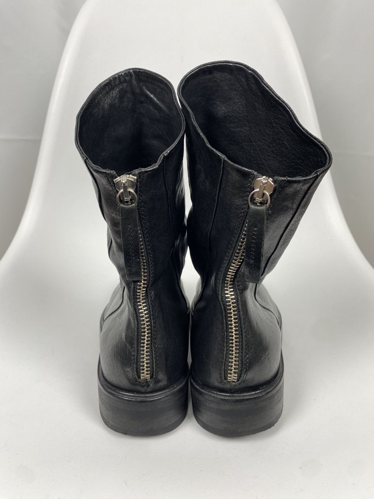 Halmanera Halmanera Handmade Boots Genuine Leather Ankle Zip size 37 Size US 7 / IT 37 - 4 Thumbnail