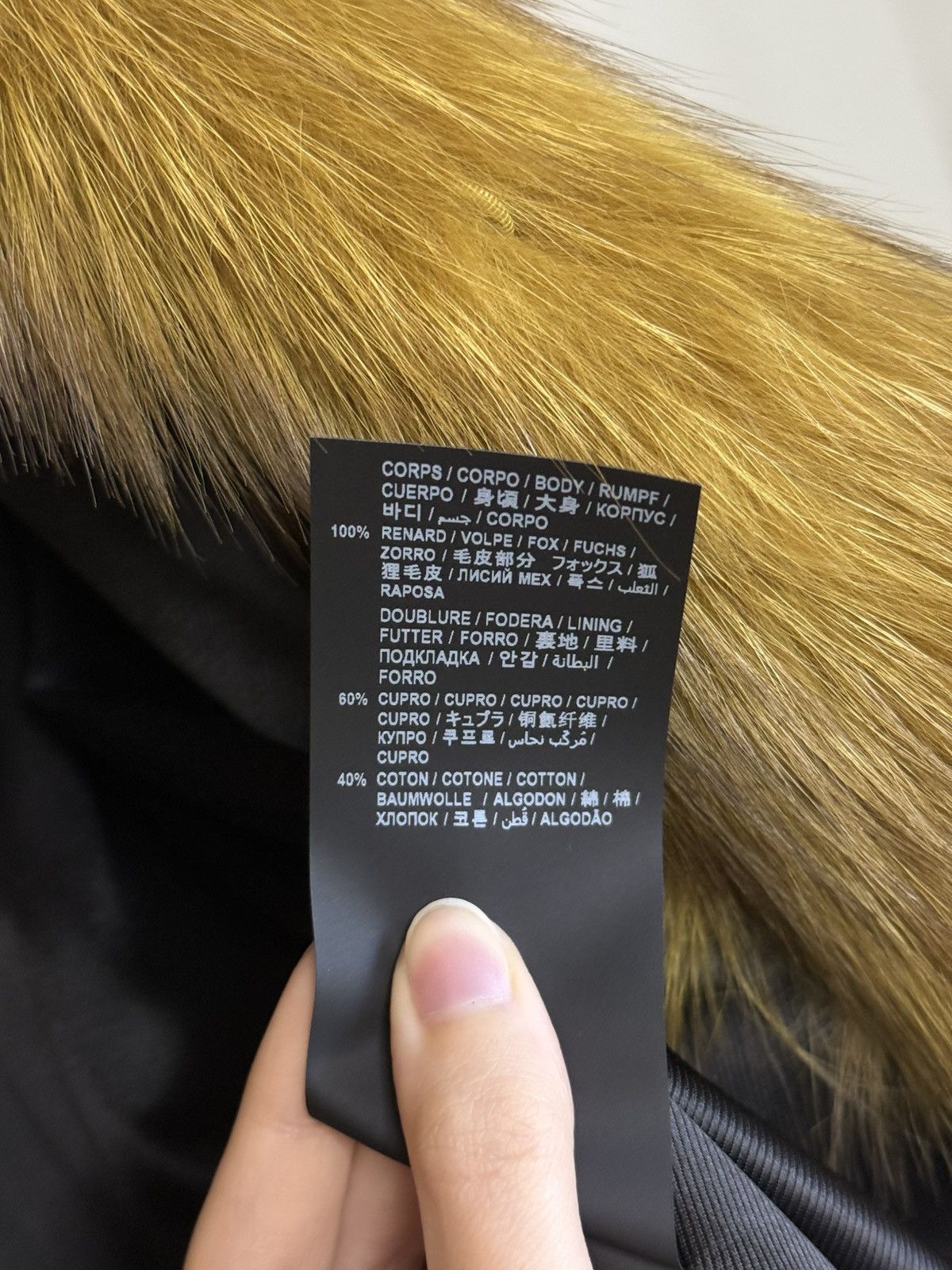 Saint Laurent Paris Saint Laurent Boxy Coat in Fox Fur Size XS / US 0-2 / IT 36-38 - 6 Thumbnail