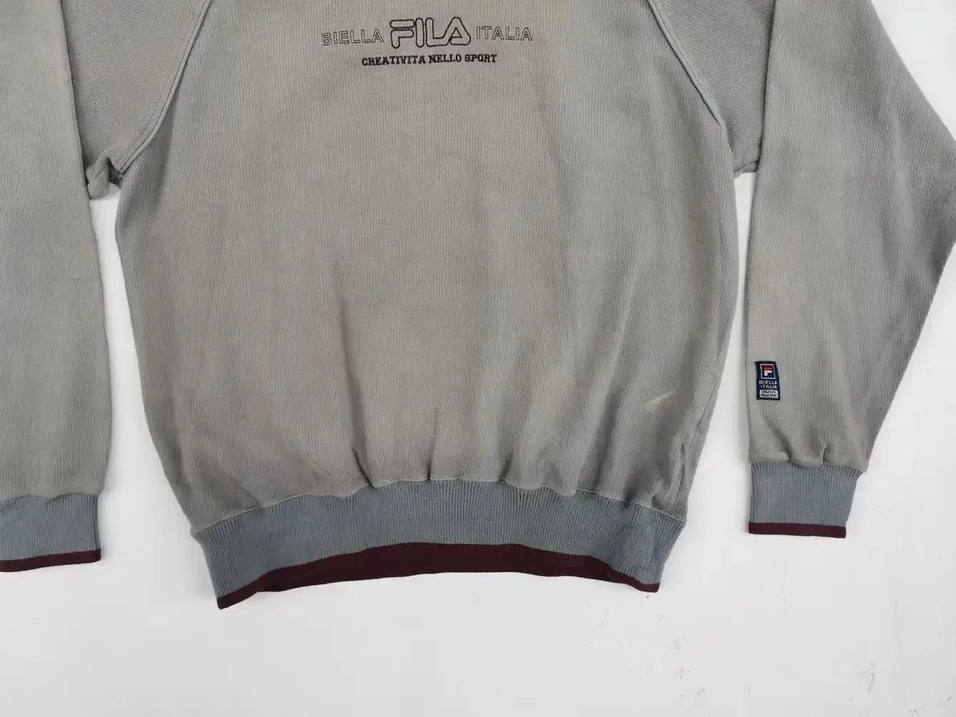 Fila Biella Fila Italian Big Logo Sweatshirts Size US XL / EU 56 / 4 - 8 Thumbnail