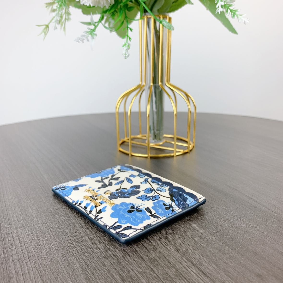 Kate Spade Kate Spade KH773 Madison Vase Floral Small Slim Card Blue Size ONE SIZE - 3 Thumbnail