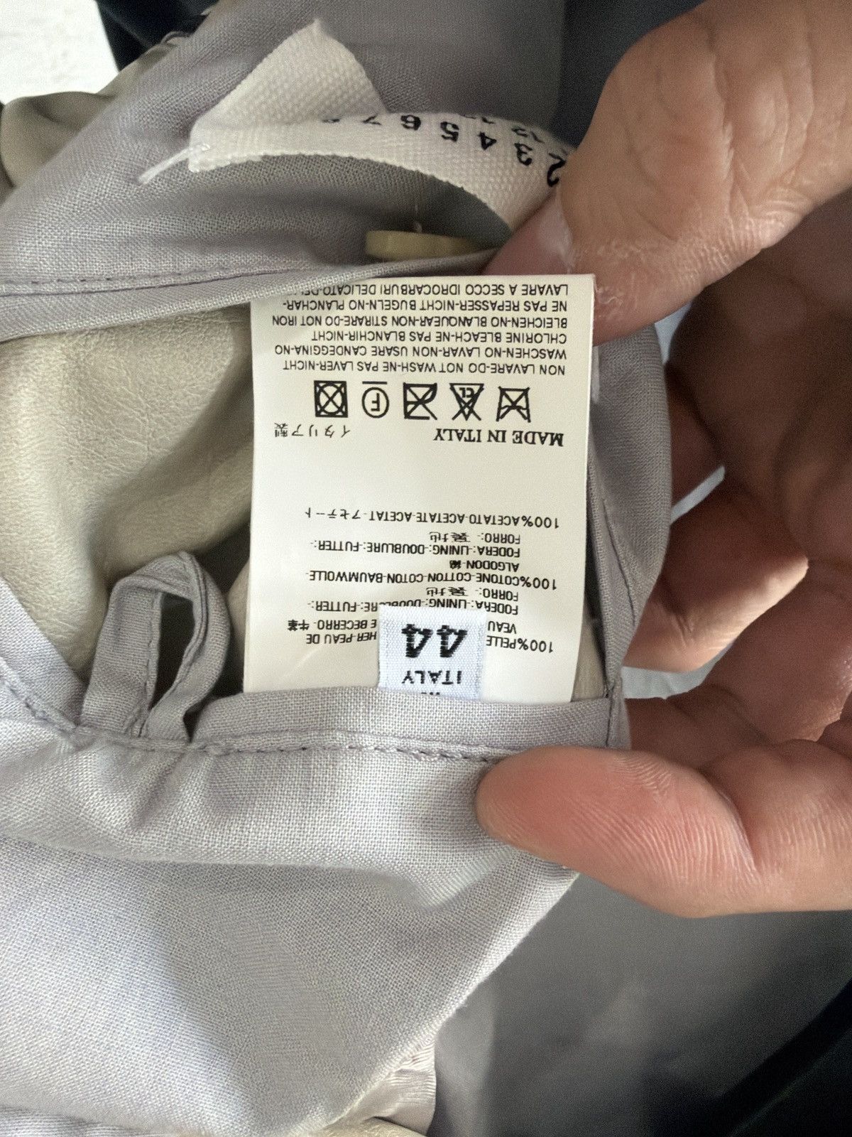 Maison Margiela S/S 2009 MAISON MARTIN MARGIELA LEATHER 5-ZIP JACKET Size US S / EU 44-46 / 1 - 4 Thumbnail