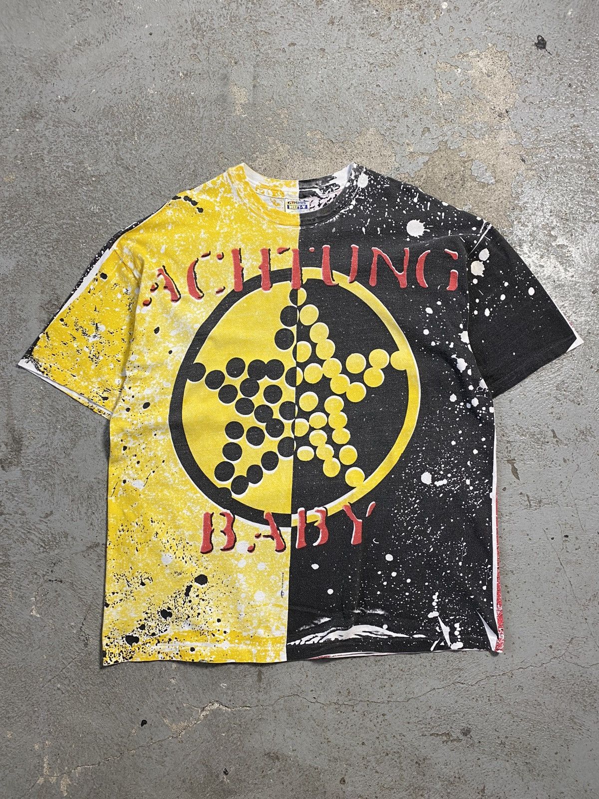 Band Tees × Vintage Vintage 1991 U2 Achtung Baby Zoo TV tour AOP band tee Size US XXL / EU 58 / 5 - 3 Thumbnail