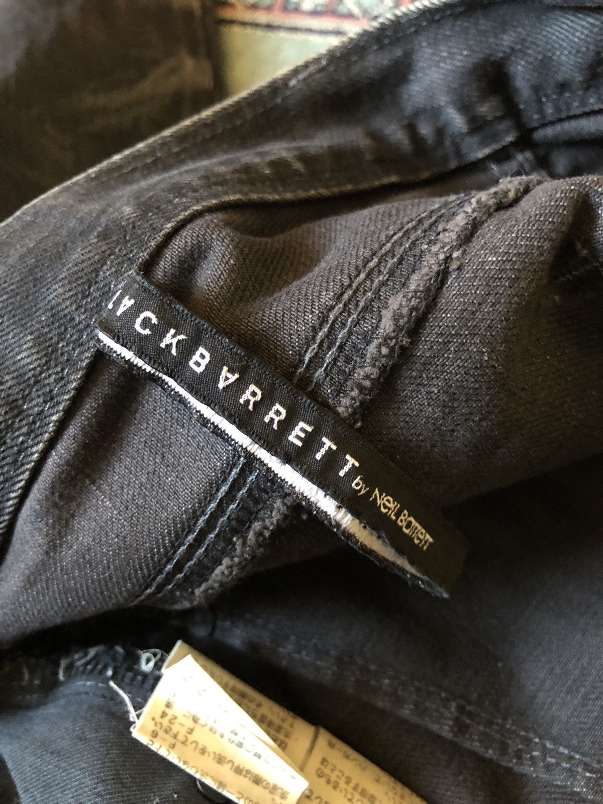 Black Barrett × Neil Barrett Black Barrett by Neil Barrett Slim Denim Jeans Size US 34 / EU 50 - 8 Thumbnail
