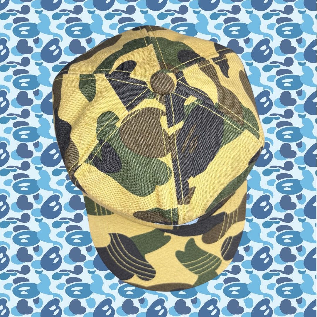 Bape × Carhartt ‘06 Bape x Carhartt Yellow 1st Camo Winter Hat Size ONE SIZE - 2 Thumbnail