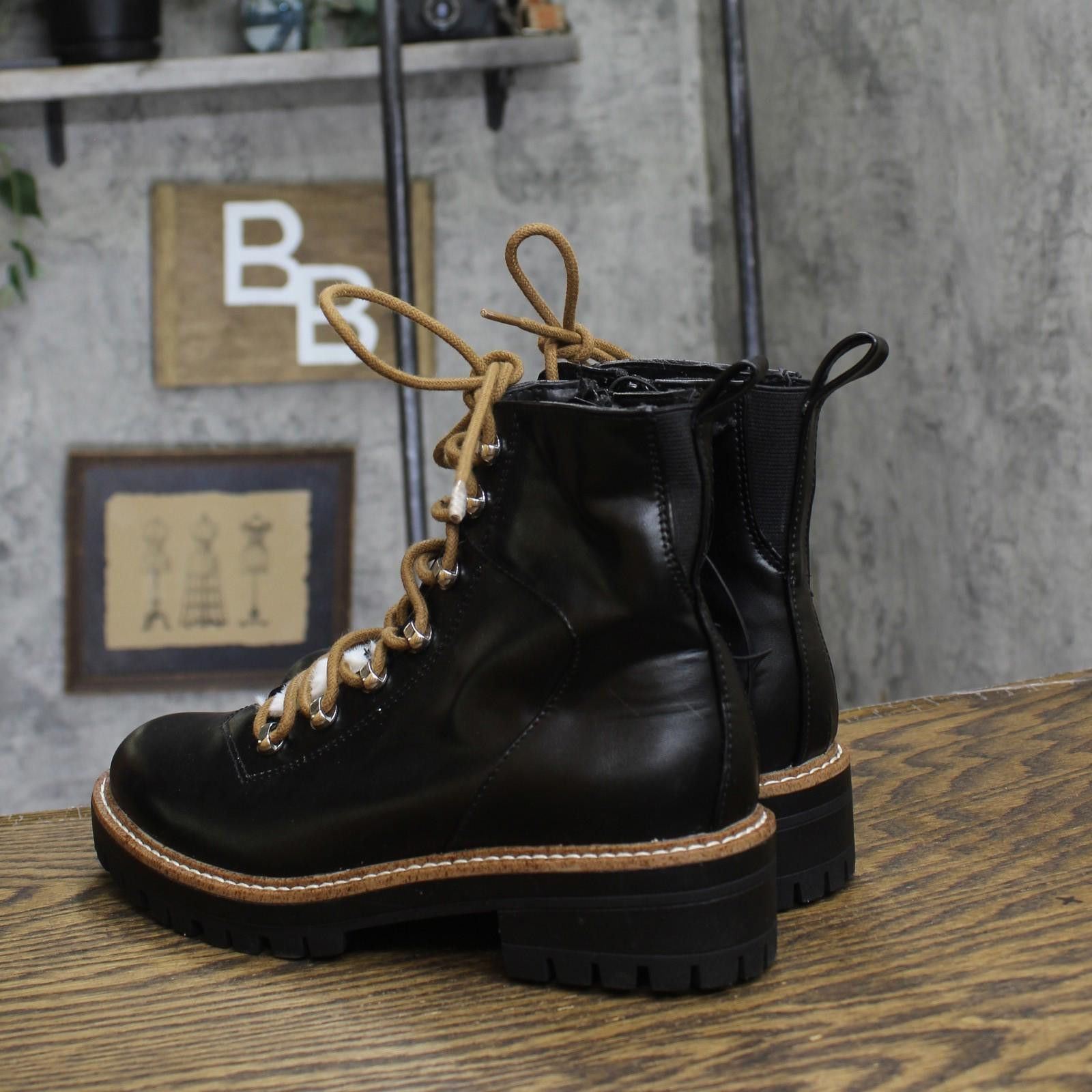 Other A New Day Womens Leighton Hiking Boots 85973869 Black 6.5m Size US 6.5 / IT 36.5 - 2 Thumbnail