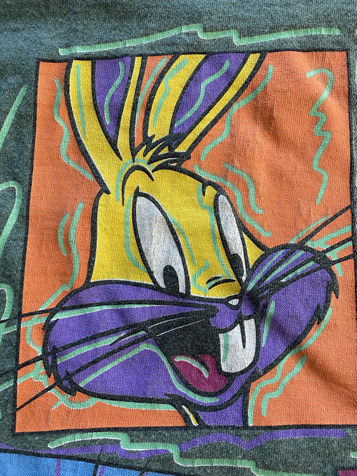 Signal Sport Vintage ‘95 Looney Tunes Bugs Bunny Daffy Tweety Taz Tee Size US XL / EU 56 / 4 - 3 Thumbnail