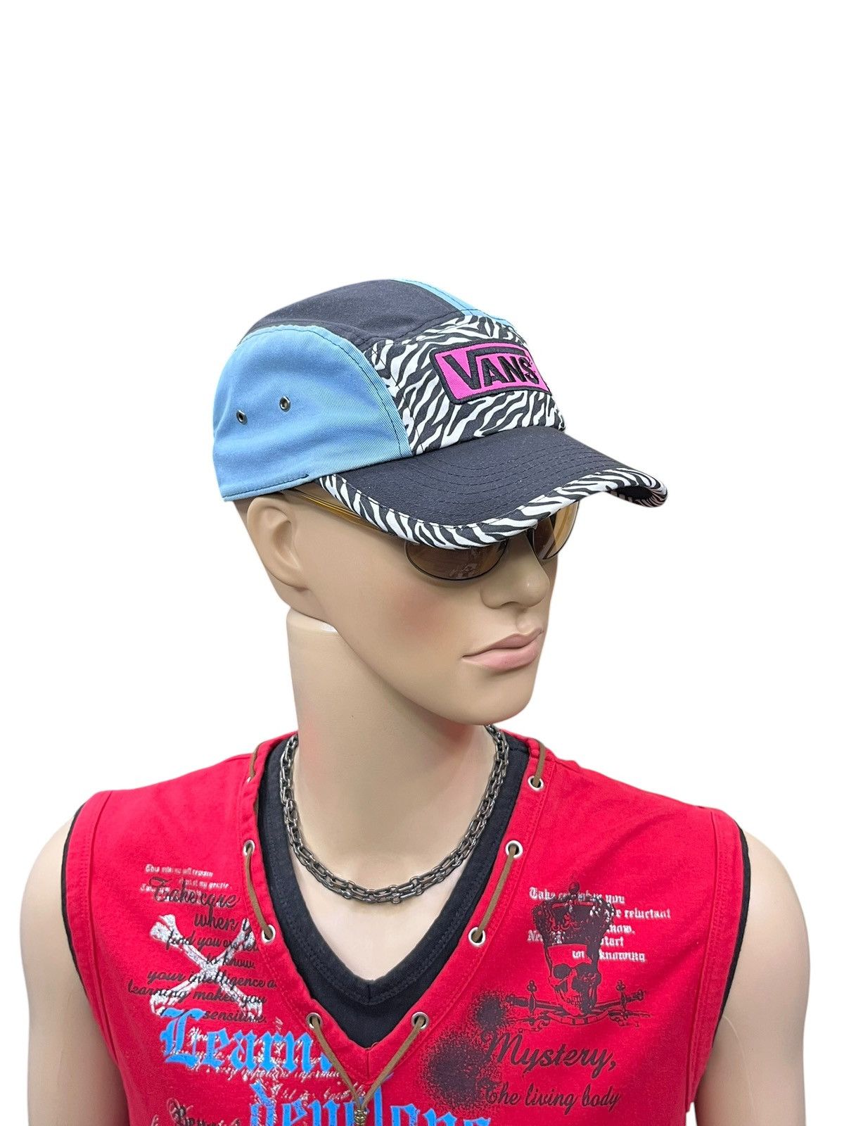 Vans 🔥Japan Vans x Standard California Zebra Y2K 5 Panel Cap Sk8 Size ONE SIZE - 1 Thumbnail