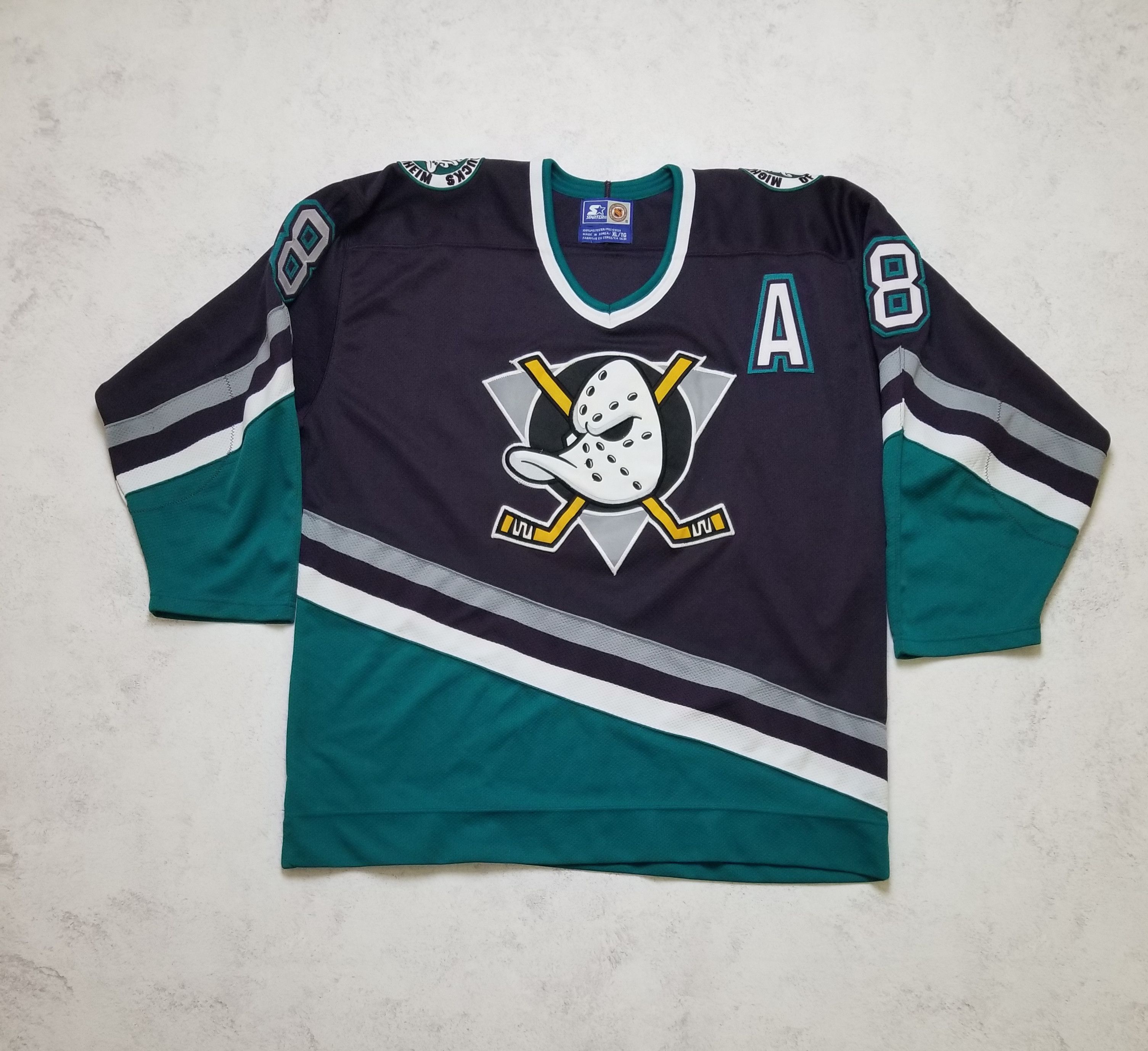 Mighty ducks starter jersey online