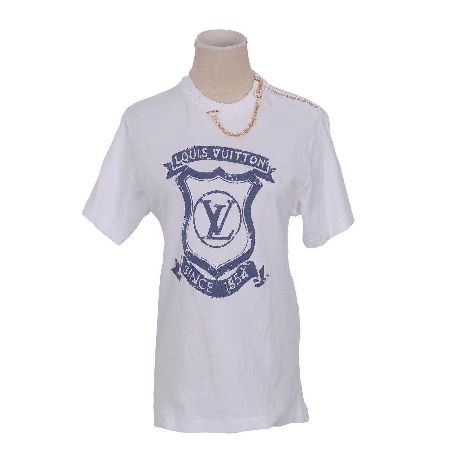 Louis Vuitton Louis Vuitton White S Short-Sleeve T-shirt Size US S / EU 44-46 / 1 - 1 Thumbnail