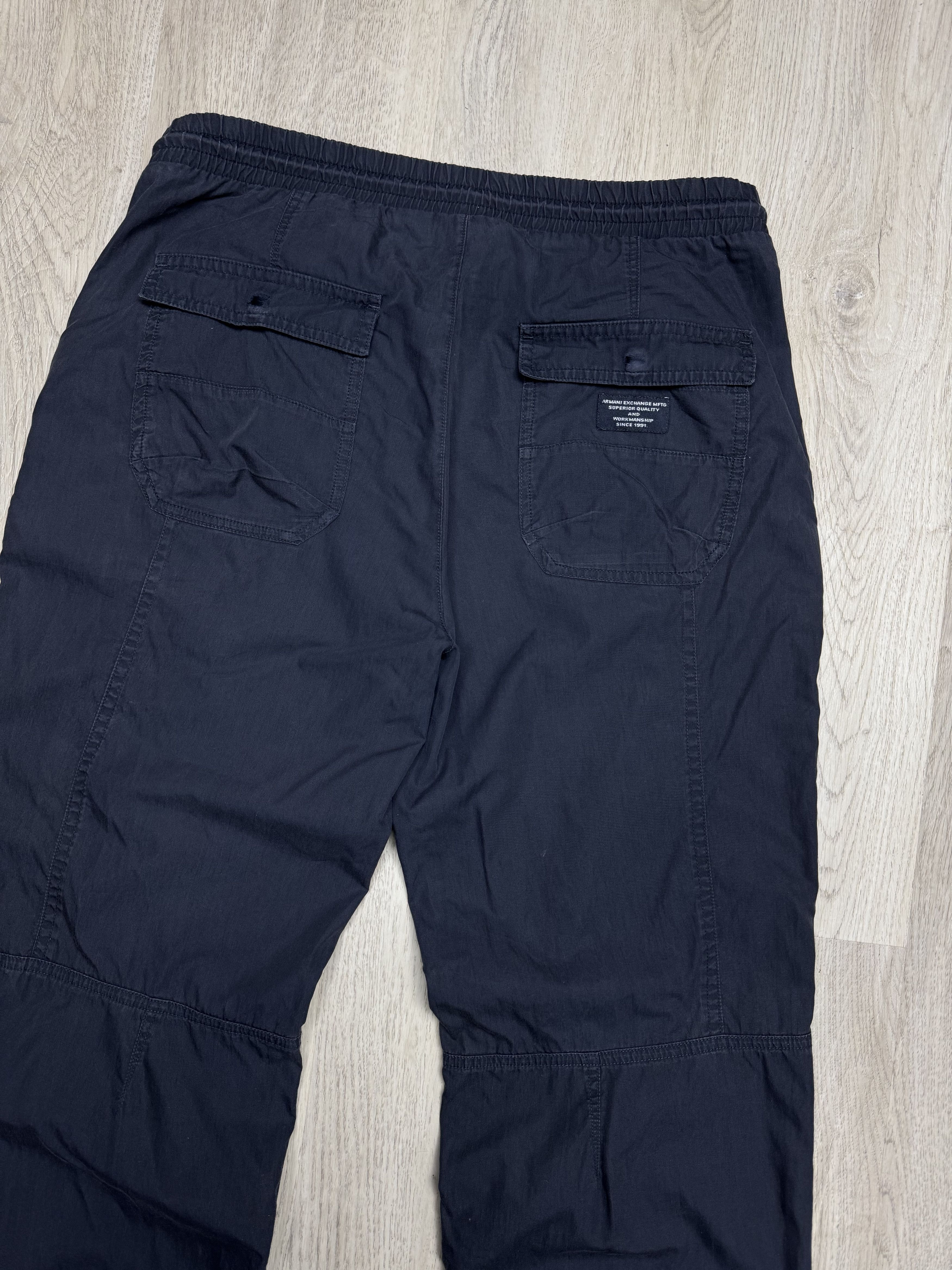Armani Exchange Armani Exchange Mens Nylon-Cotton Workwear Pants Size US 30 / EU 46 - 2 Thumbnail
