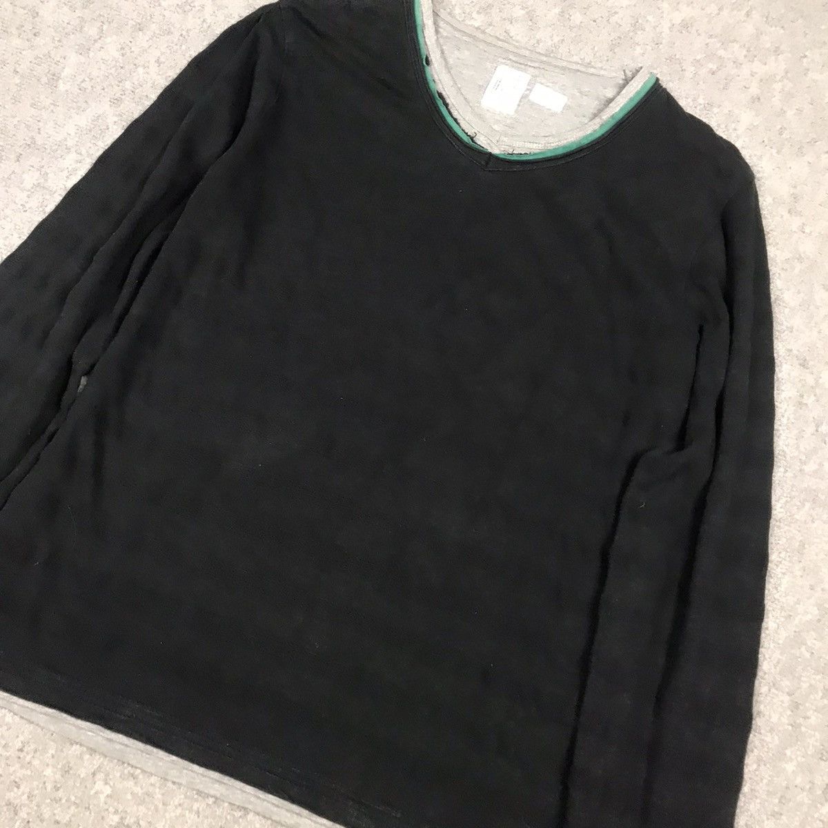 Japanese Brand DOUBLE SHIRT STYLE JAPAN BLACK TSHIRT IFSIXWASNINE STYLE Size US L / EU 52-54 / 3 - 4 Thumbnail