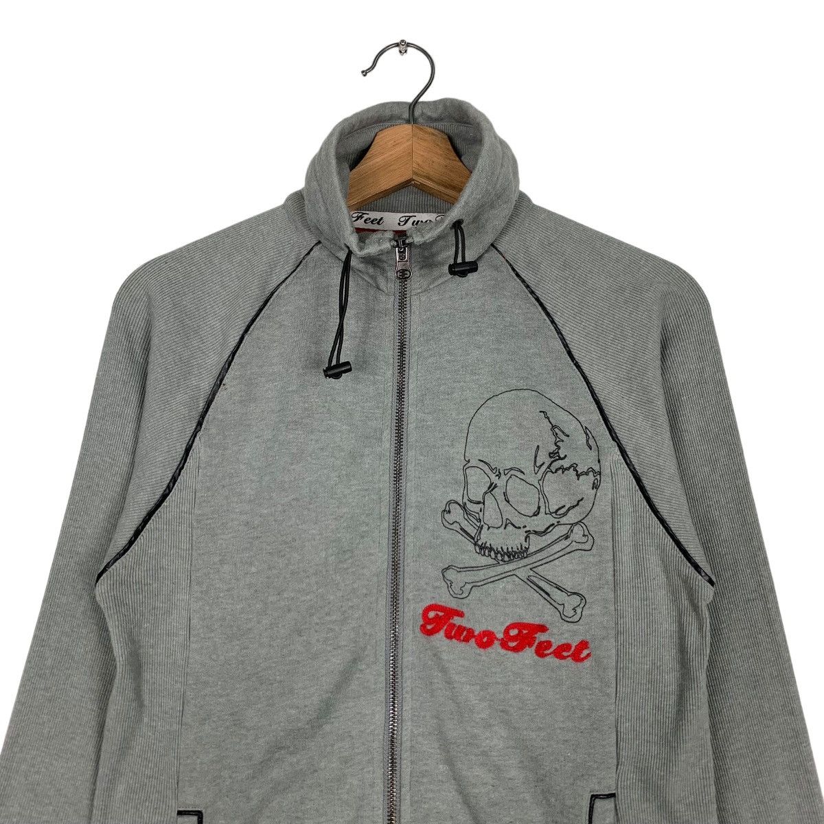 Japanese Brand TWO FEET Prayer Faith Skull Big Logo Sweater #0783-C35 Size US M / EU 48-50 / 2 - 5 Thumbnail