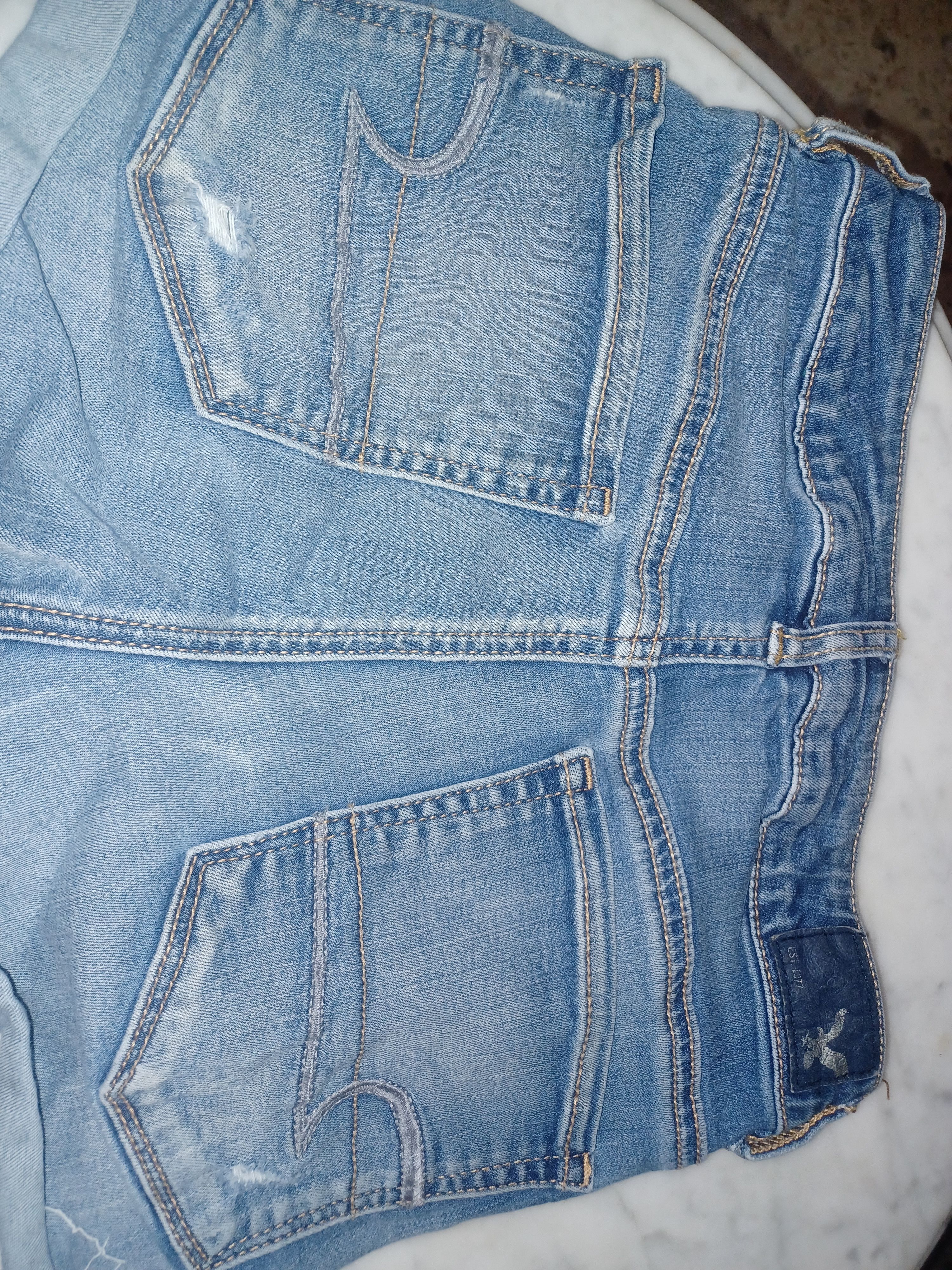 American Eagle Outfitters American Eagle Outfitters Blue Jean Shorts SZ 2 Size 26" / US 2 / IT 38 - 3 Thumbnail