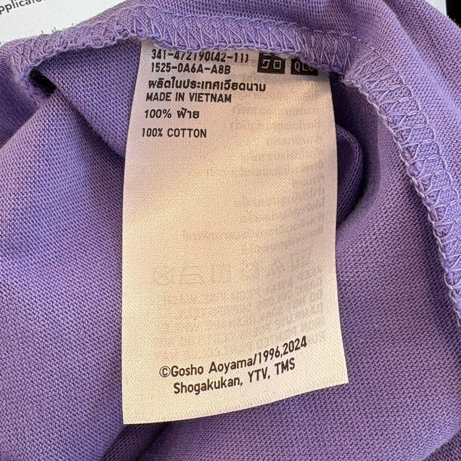 Uniqlo UNIQLO Detective Conan (Case Closed) Medium Graphic T Short Size US M / EU 48-50 / 2 - 4 Thumbnail