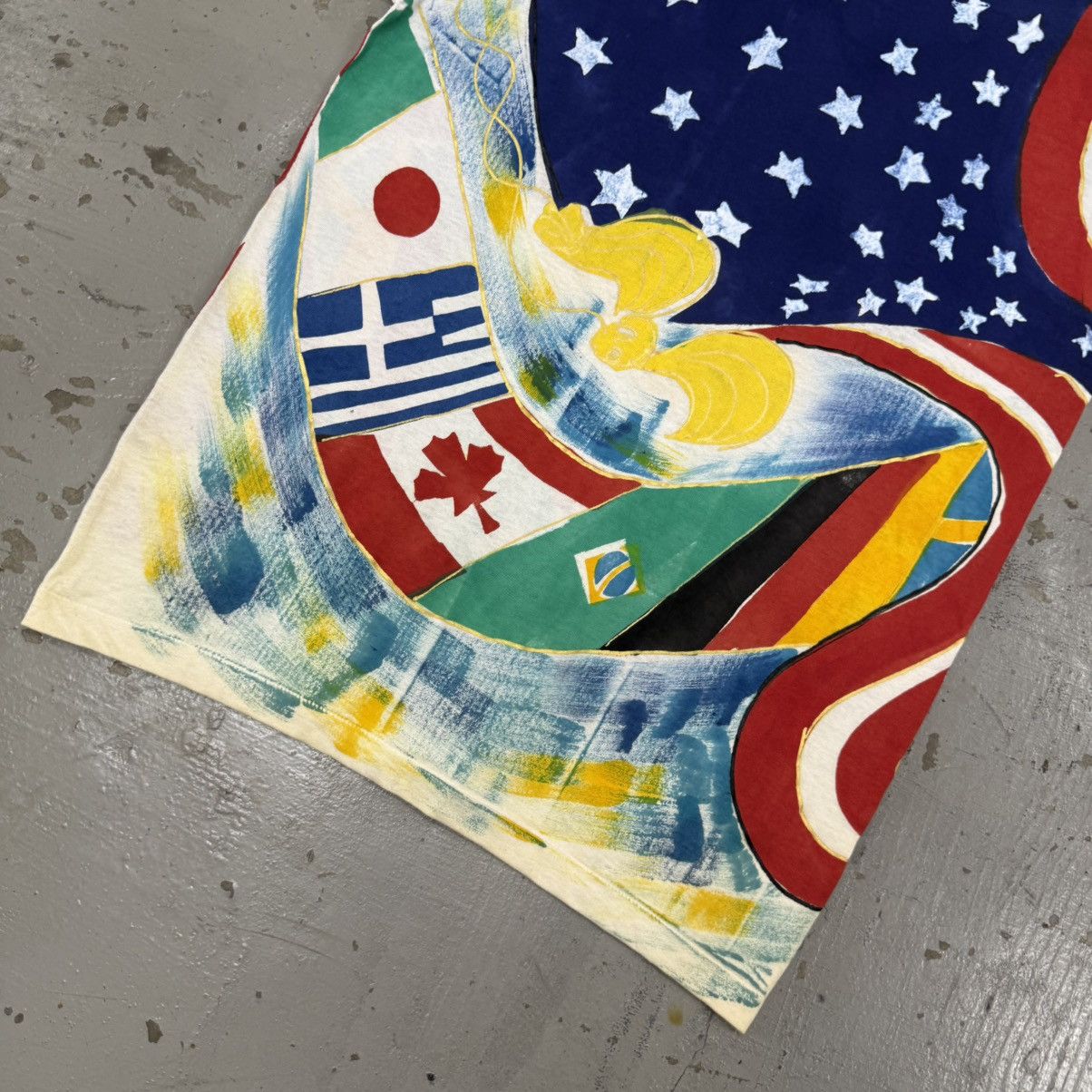 Arts & Science Vintage All Over Print Country Flag Tee Size US L / EU 52-54 / 3 - 12 Thumbnail