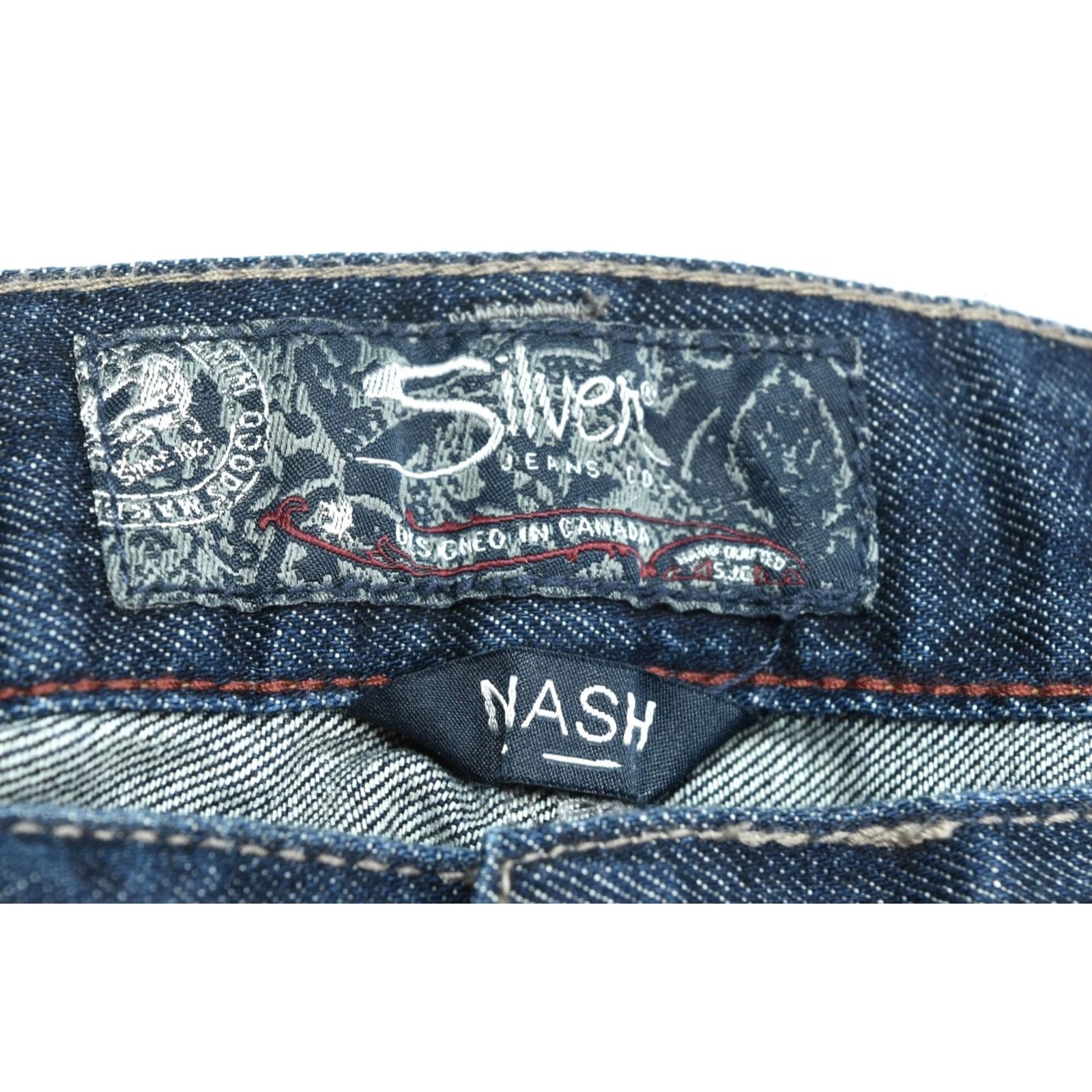 Silver Jeans Co. Silver Jeans Co NASH Boot Cut Jeans Mens 38x32 Blue Regular Fit Straight Leg 5-Pocket Denim Cotton Vintage No Size US 38 / EU 54 - 5 Thumbnail