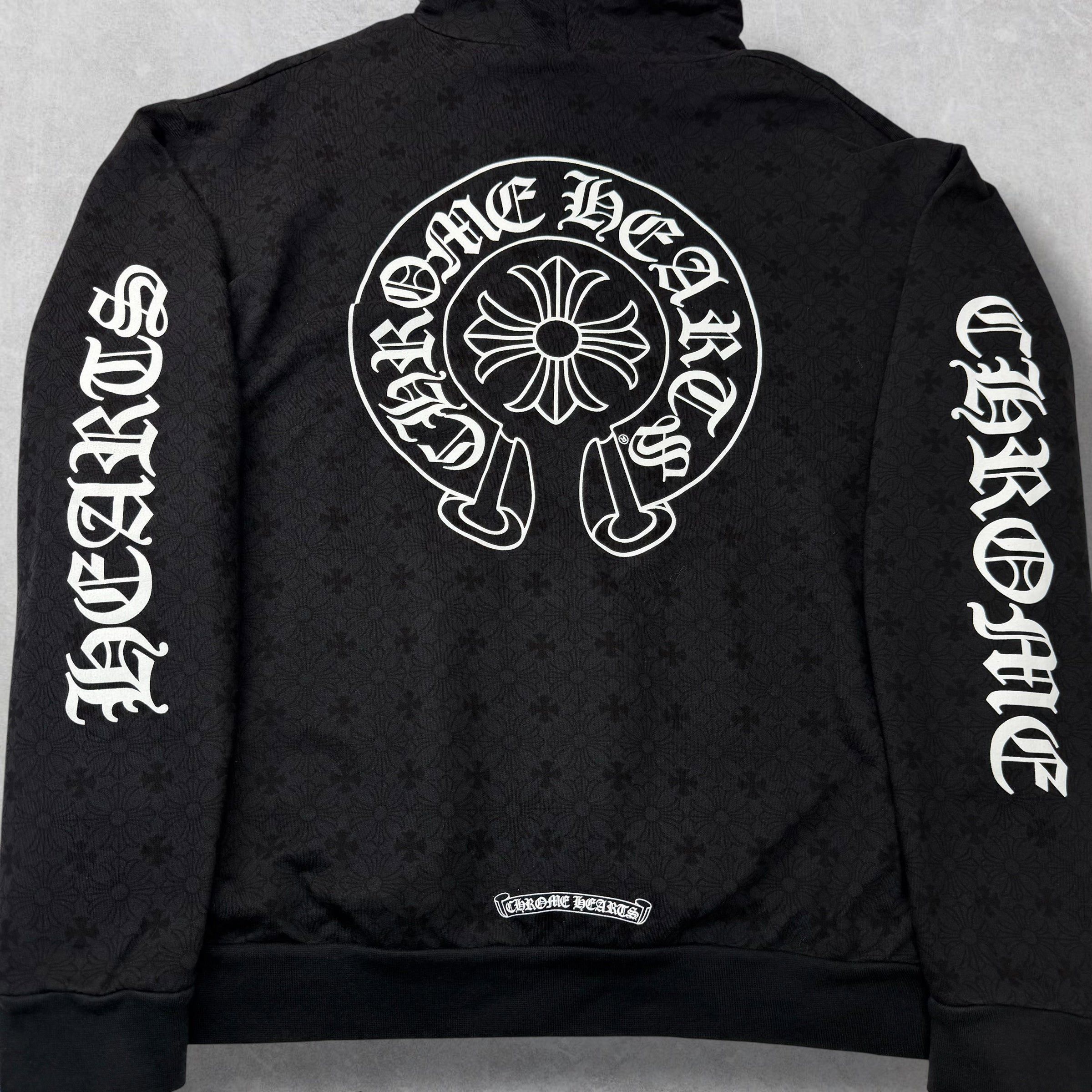 Chrome Hearts Chrome Hearts Monogram Horseshoe Hoodie XL Size US XXL / EU 58 / 5 - 4 Thumbnail