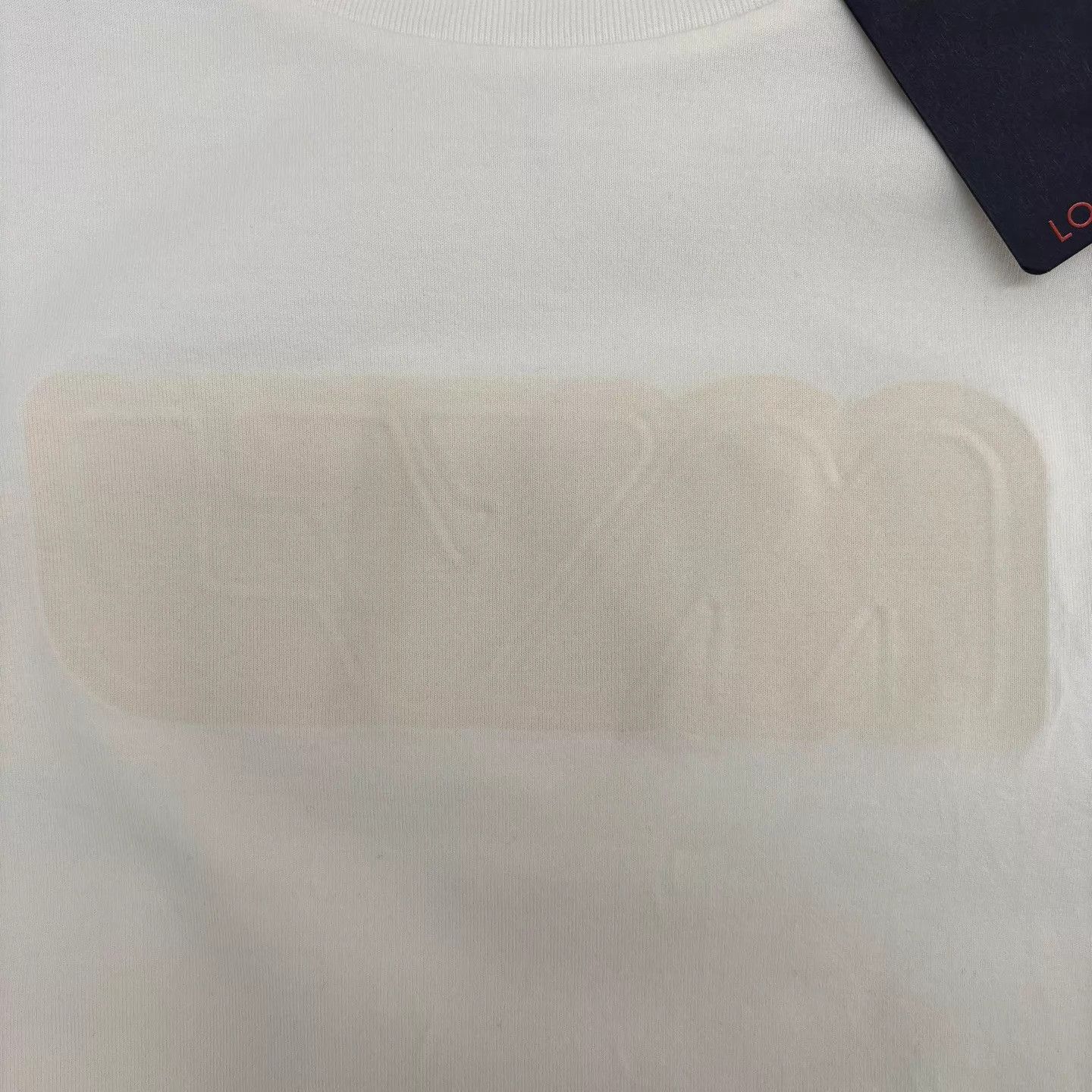 Louis Vuitton Louis Vuitton White Embossed Logo Long Sleeve Tee XL Size US XL / EU 56 / 4 - 3 Thumbnail